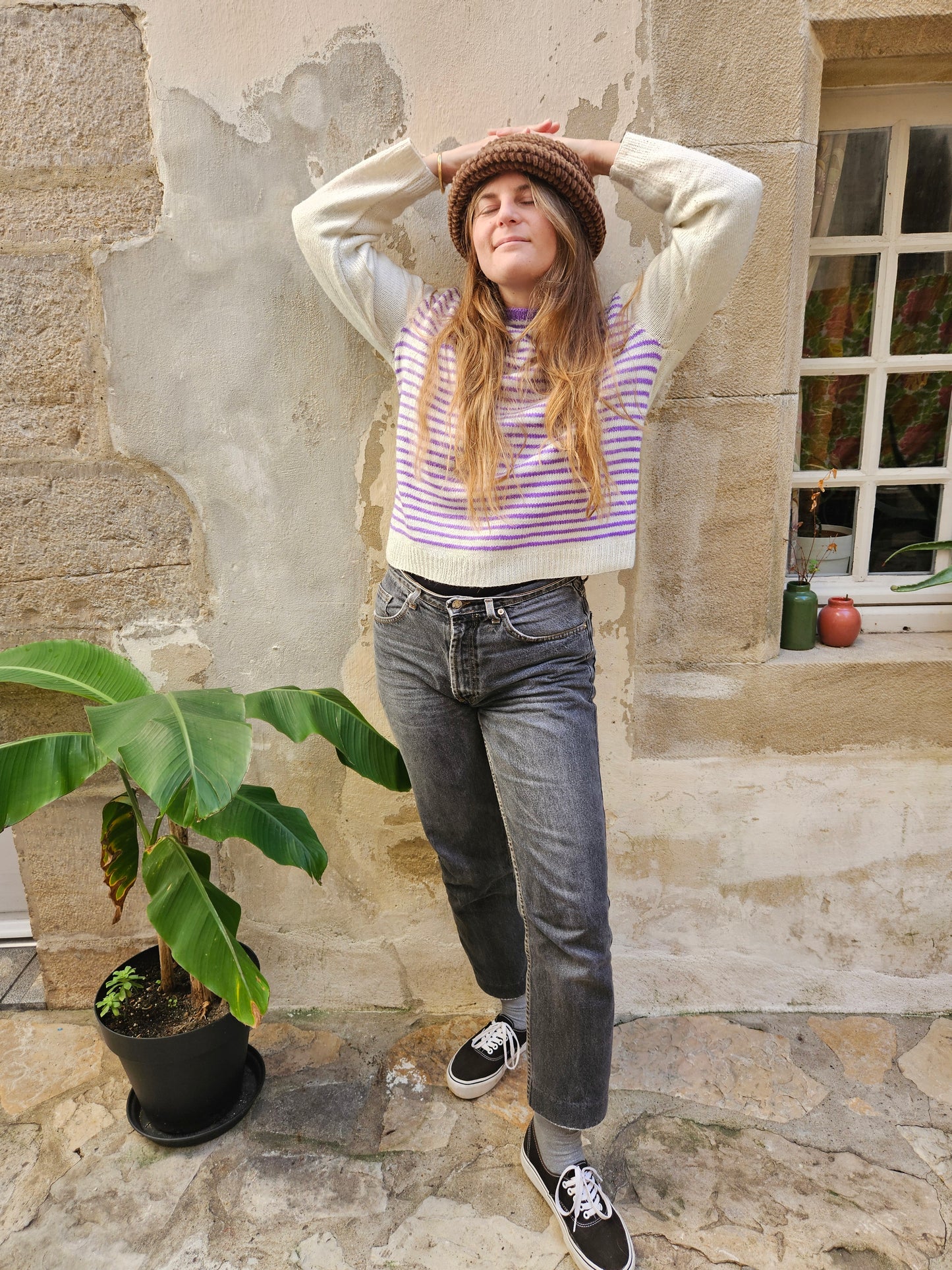 Chapeau tricoté