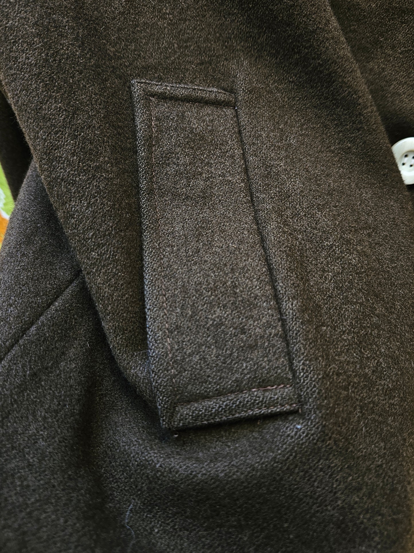 Veste kaki en laine