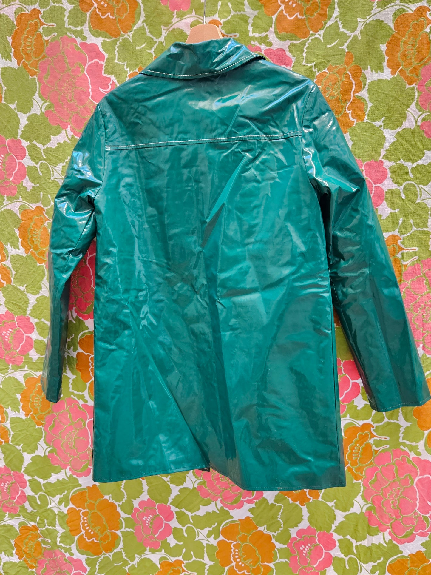 Manteau coton enduit
