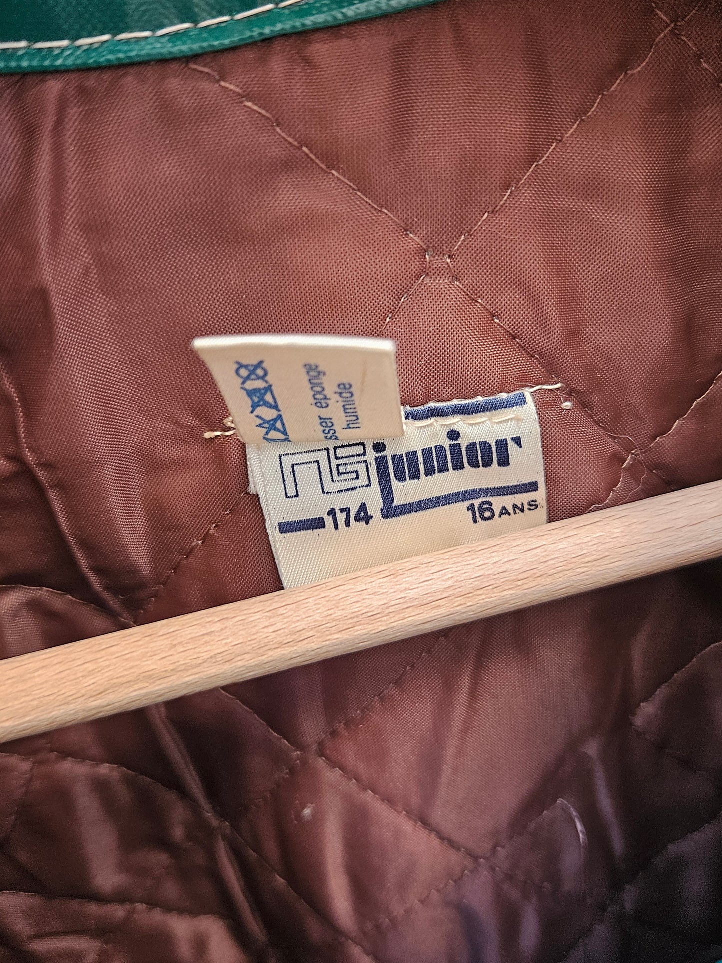 Manteau coton enduit