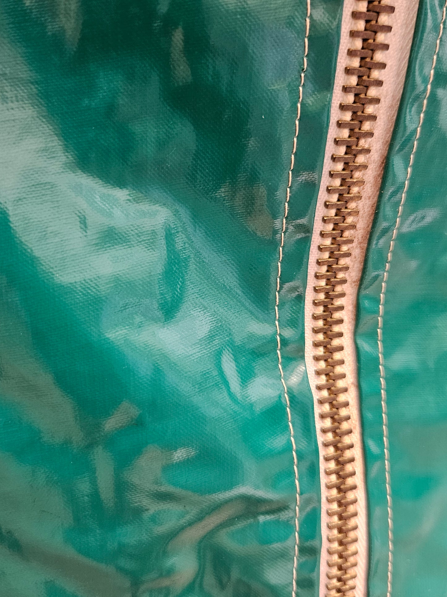 Manteau coton enduit
