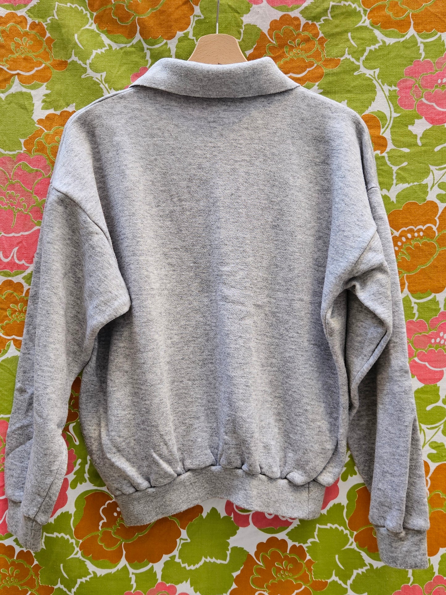 Sweatshirt col polo