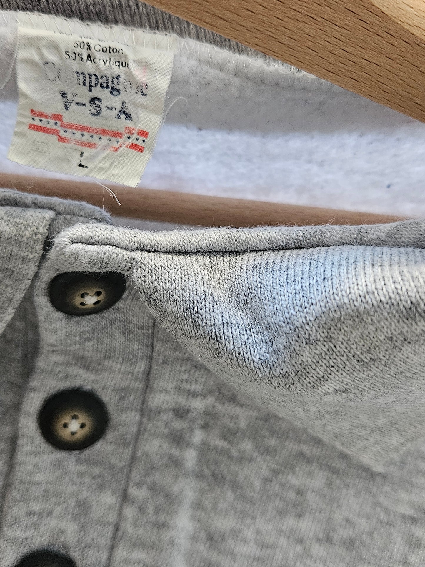 Sweatshirt col polo
