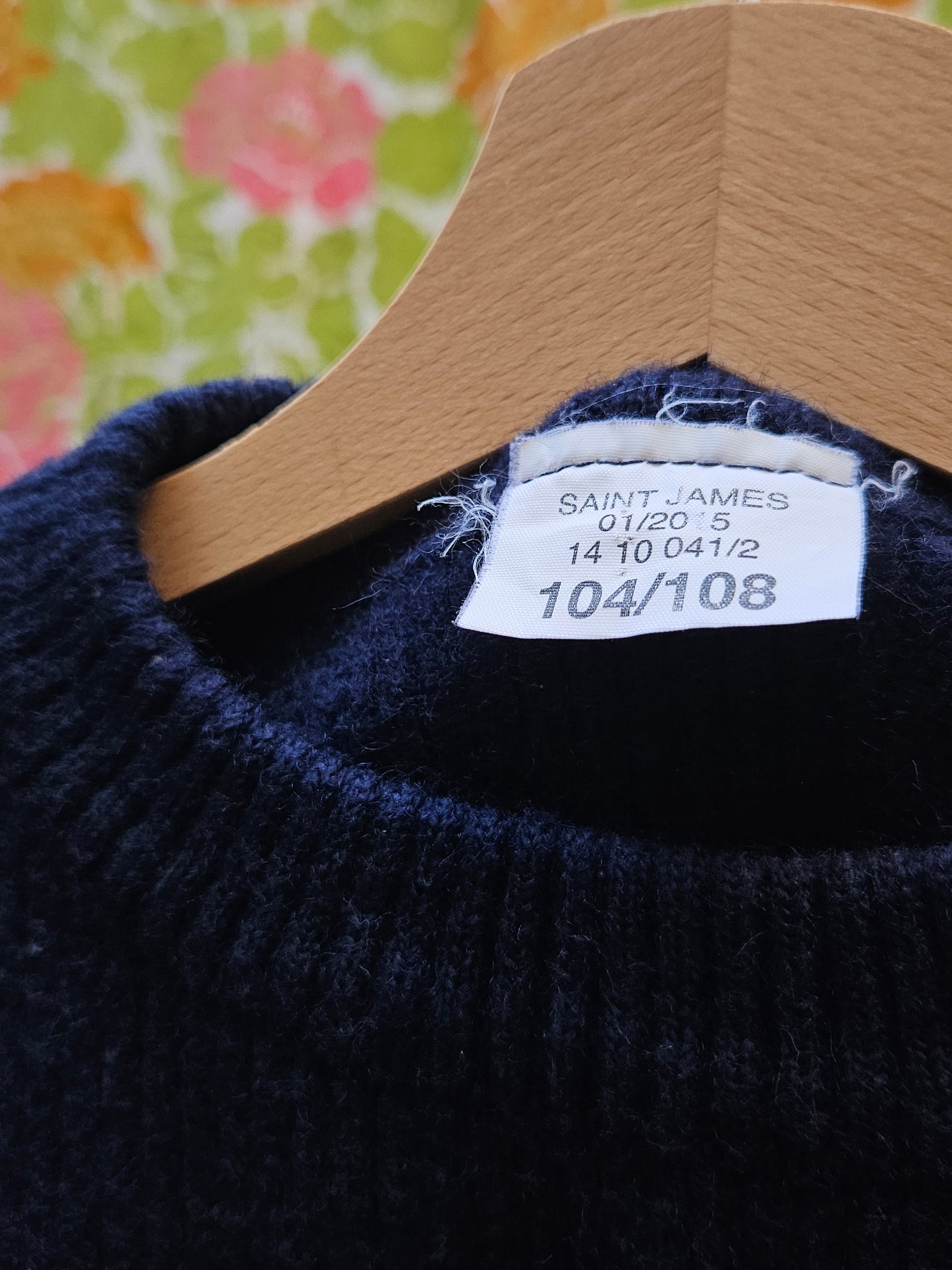 Pull Saint James en laine
