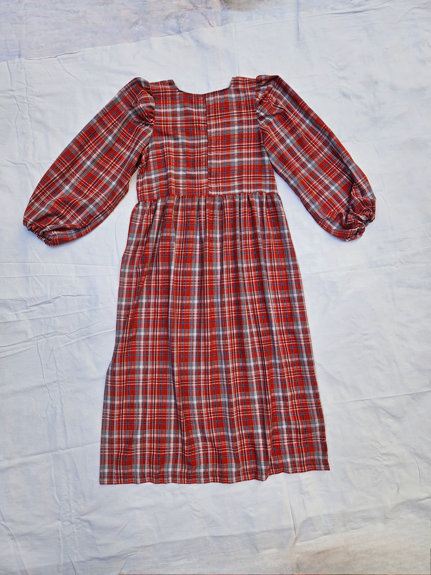 Robe à carreaux