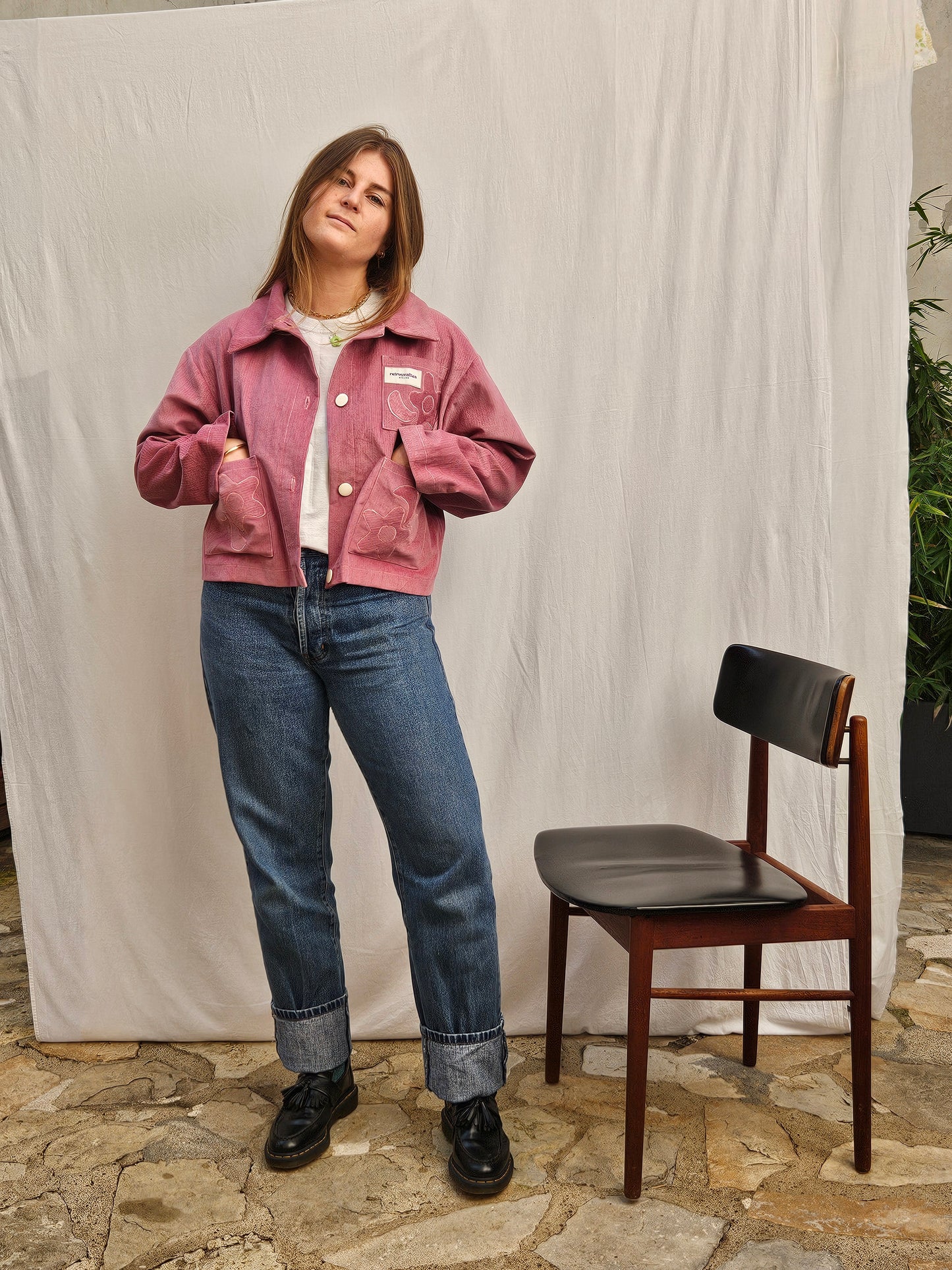 Veste velours côtelé