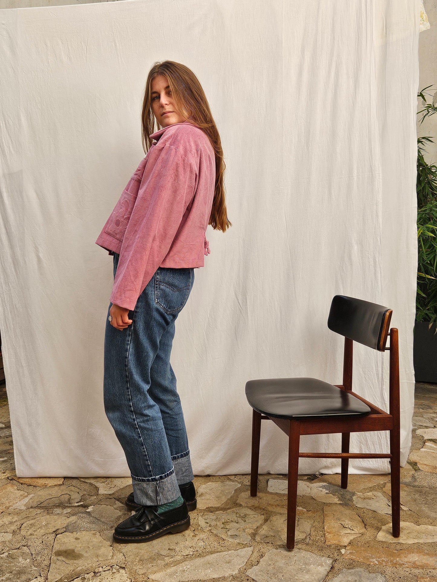 Veste velours côtelé