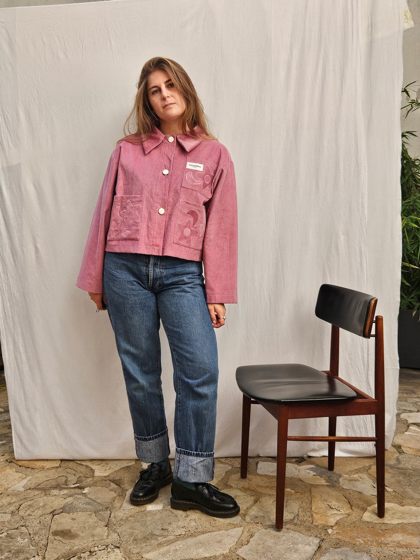 Veste velours côtelé