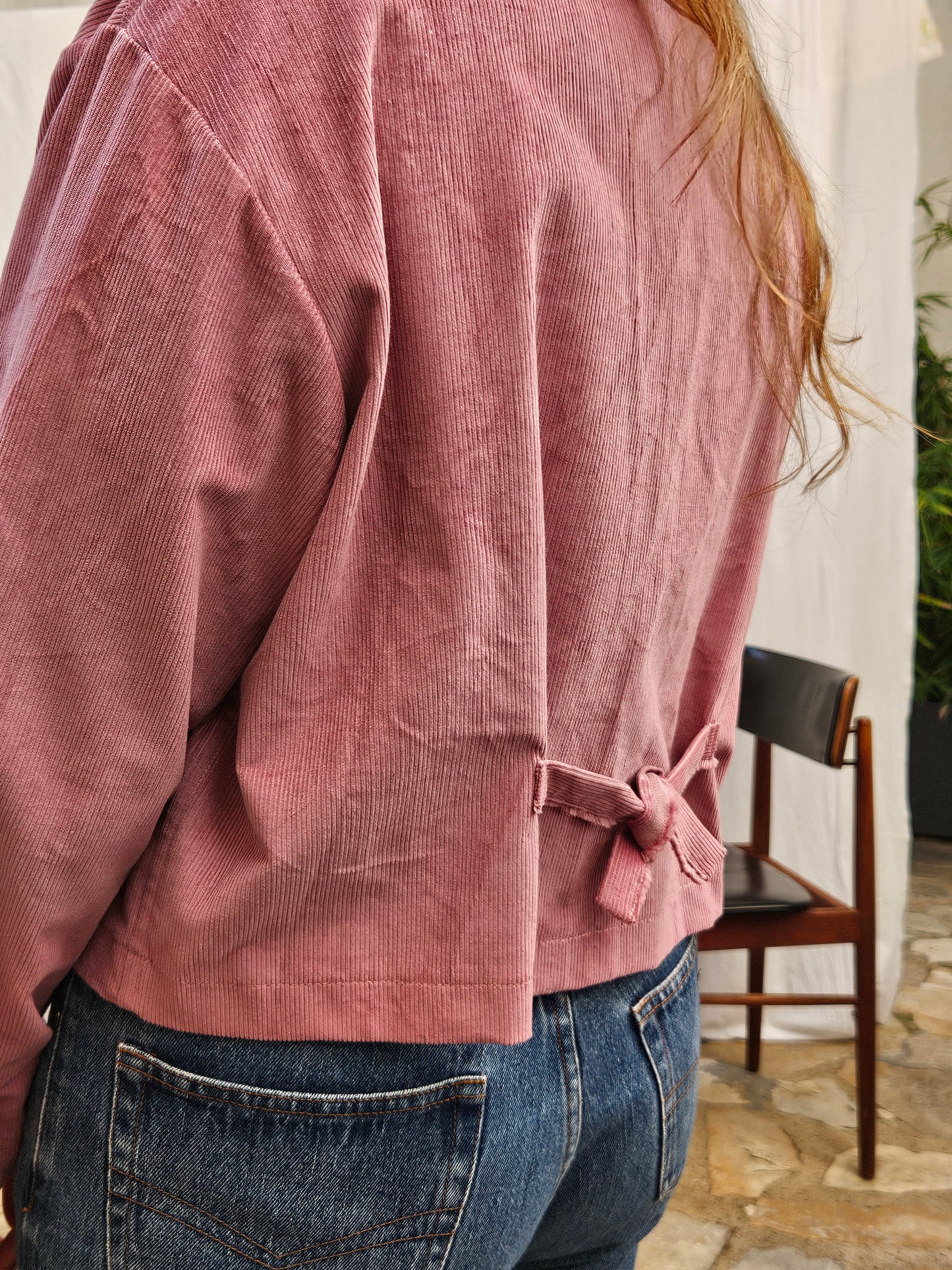 Veste velours côtelé