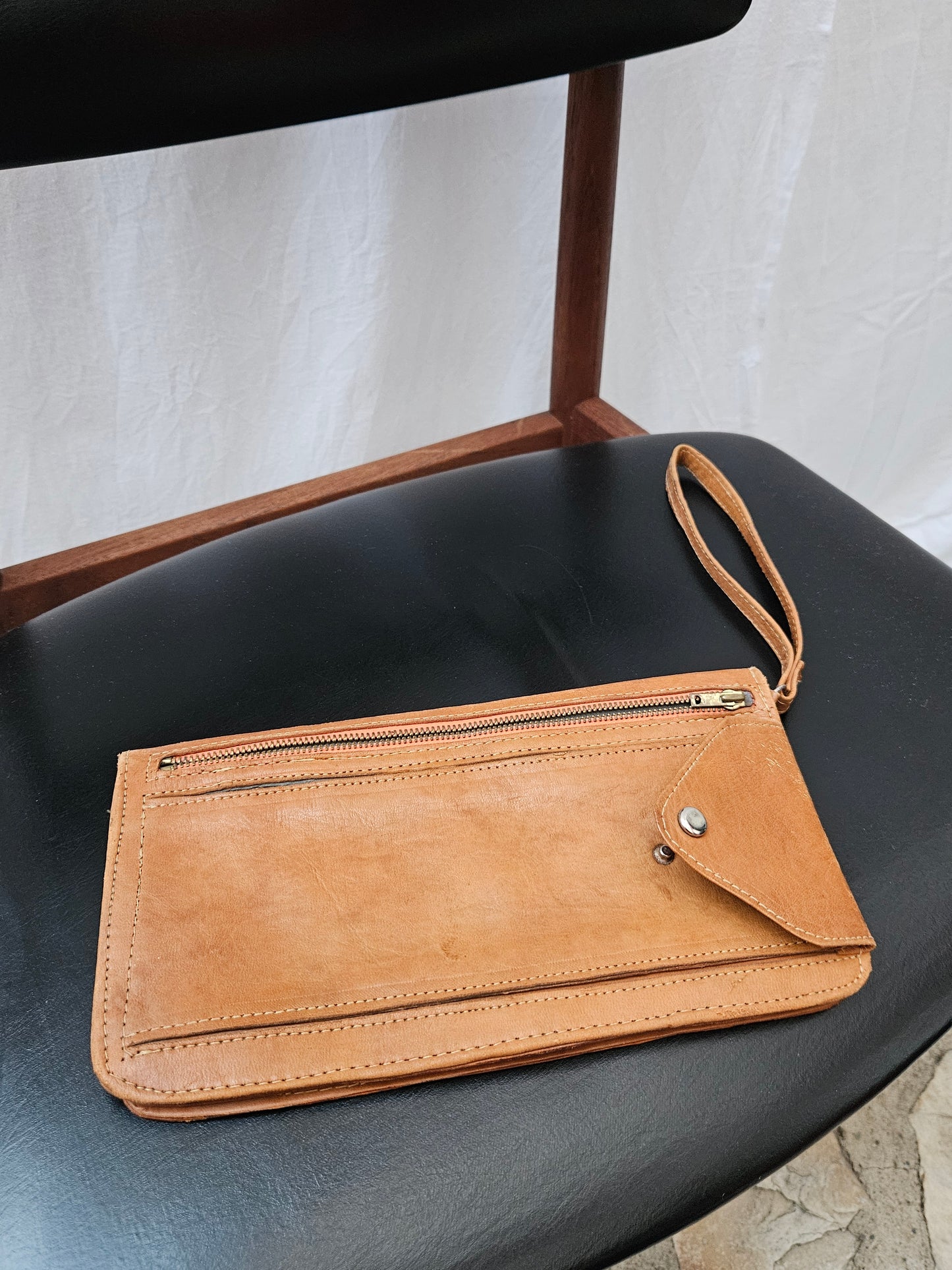 Pochette en cuir