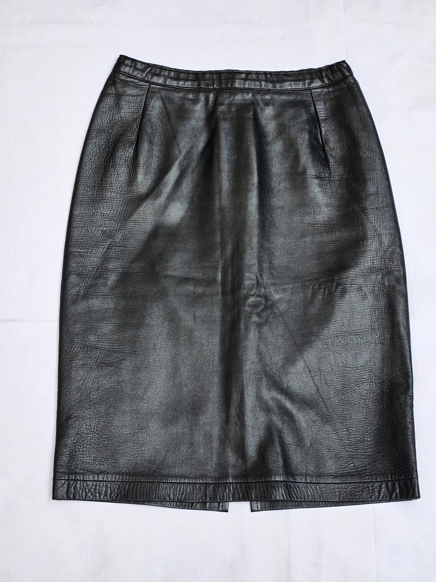 Jupe en cuir