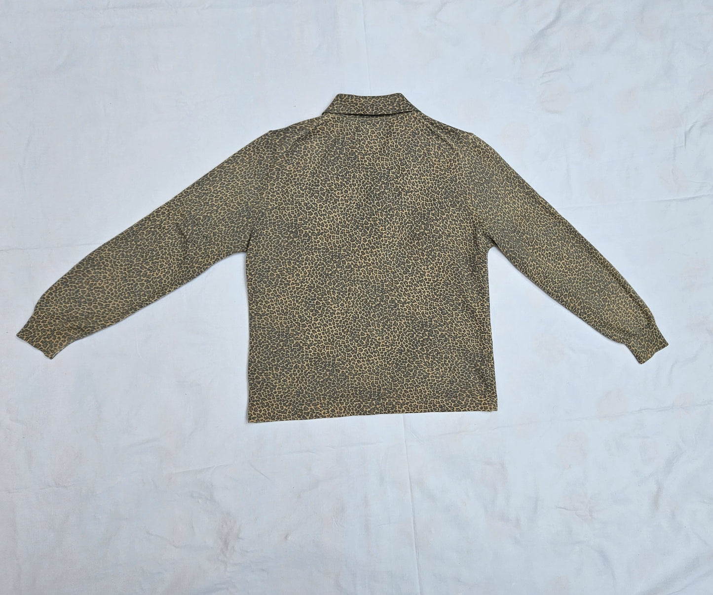 Pull polo léopard