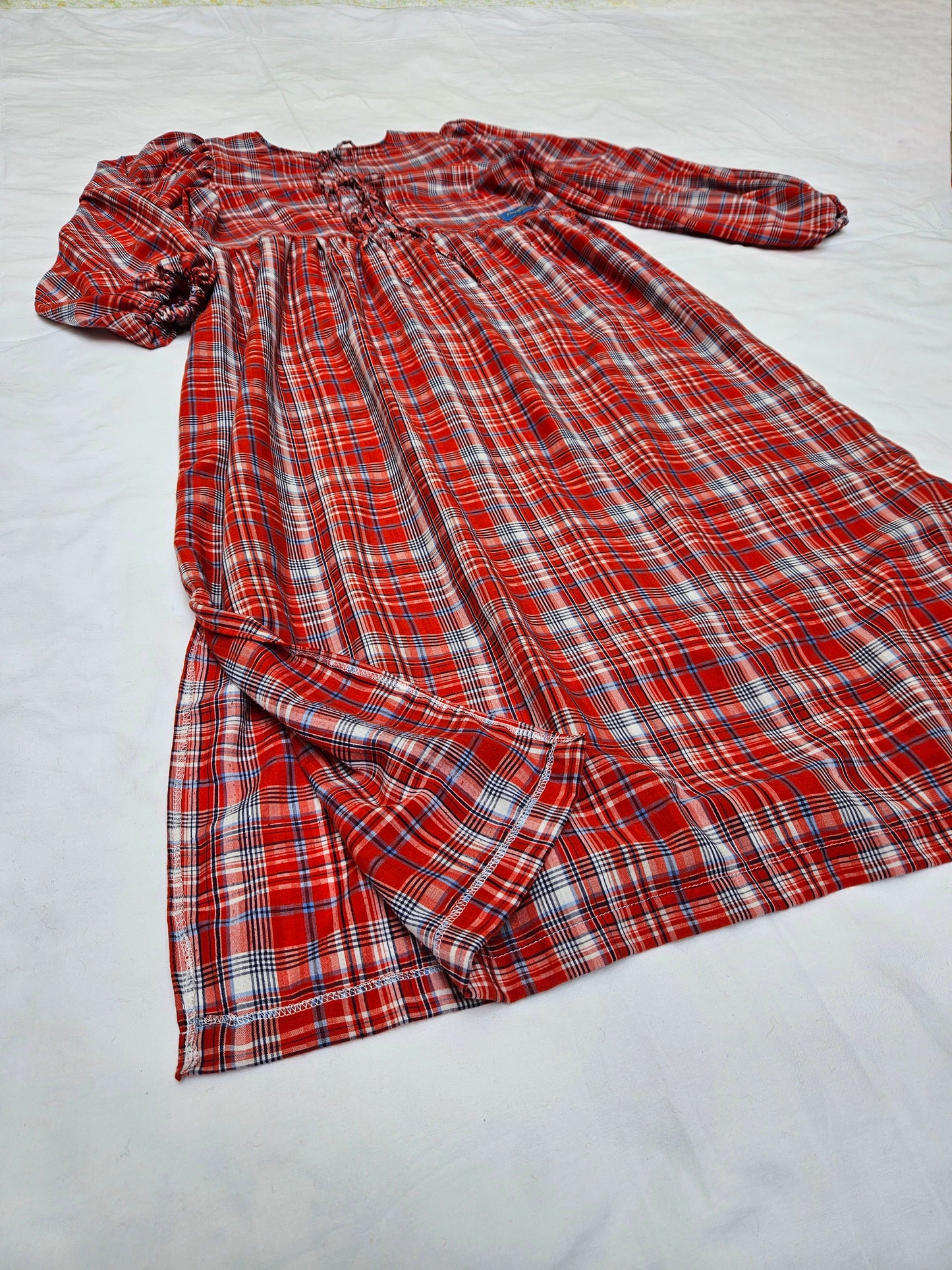 Robe à carreaux