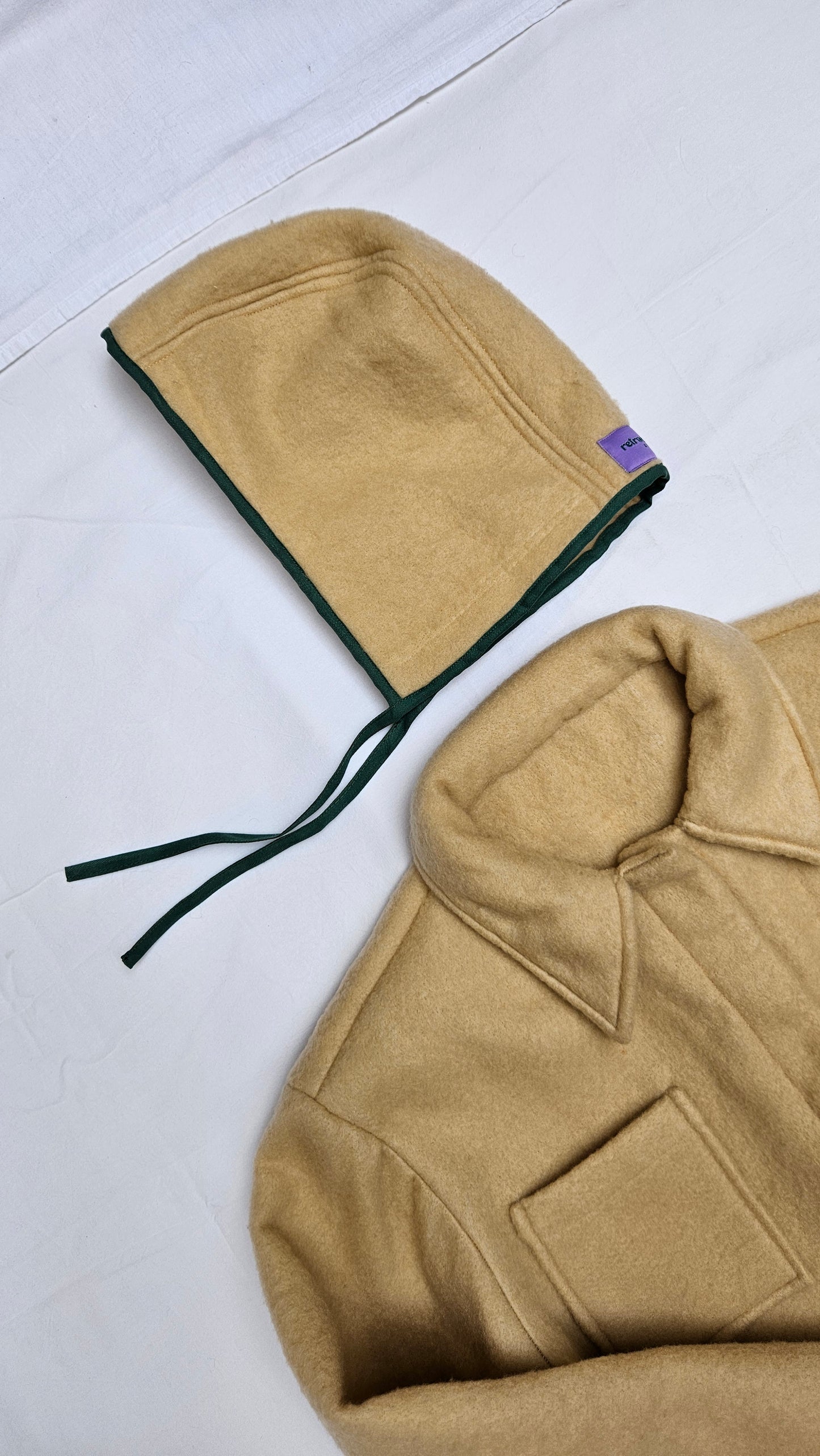 Veste couverture à franges