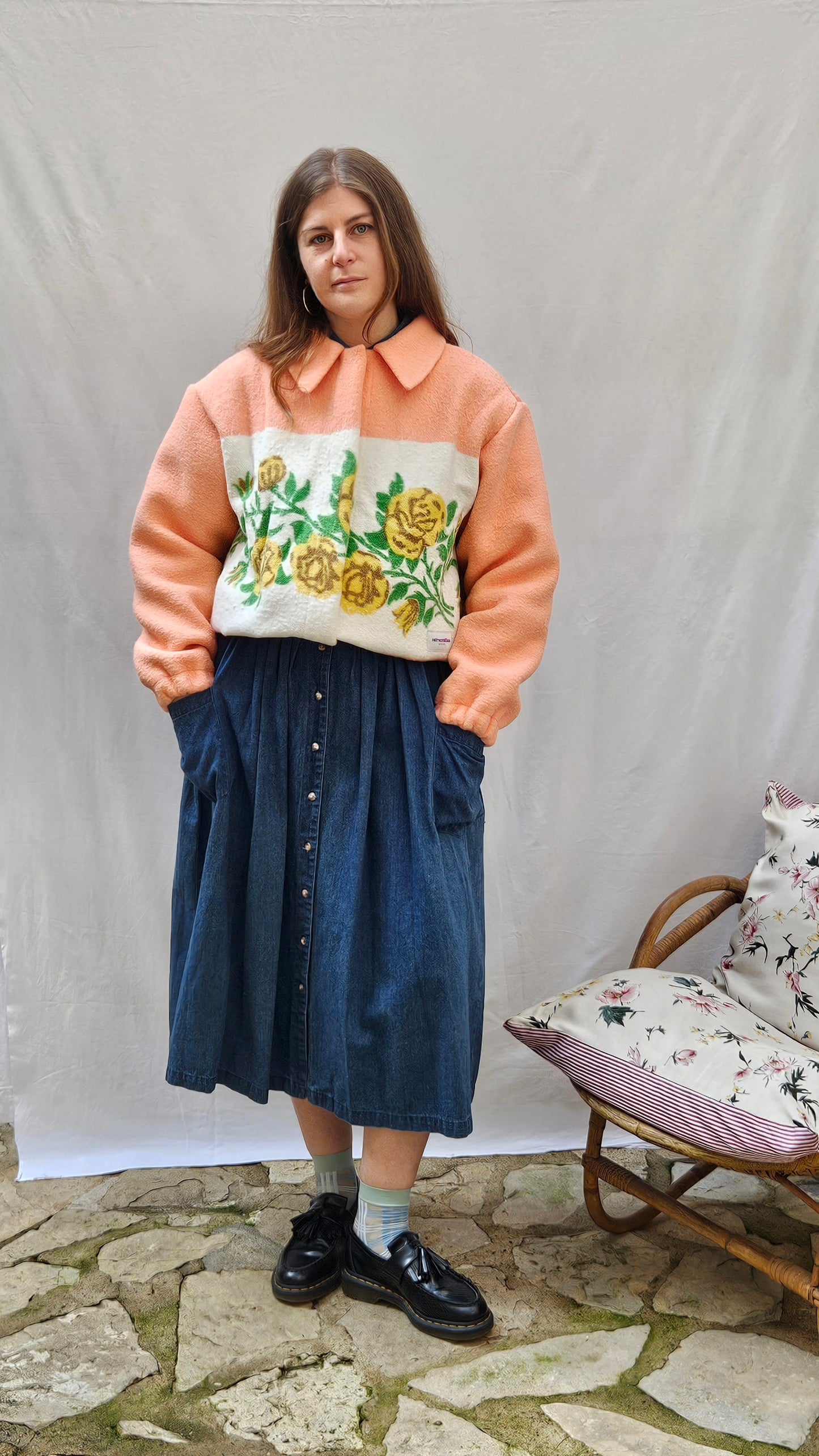 Veste couverture bomber