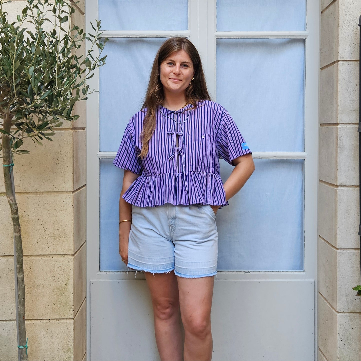 Blouse rayée
