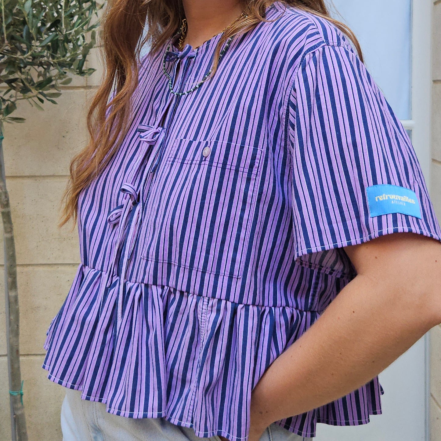 Blouse rayée