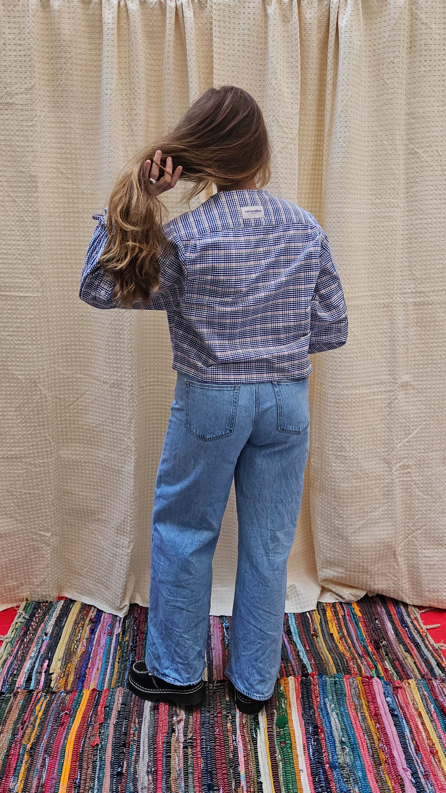 Chemise manches larges