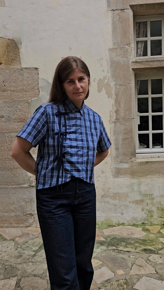 Blouse à nouer