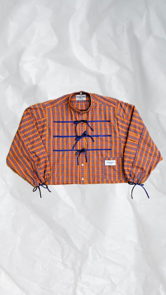 Chemise manches larges et noeuds