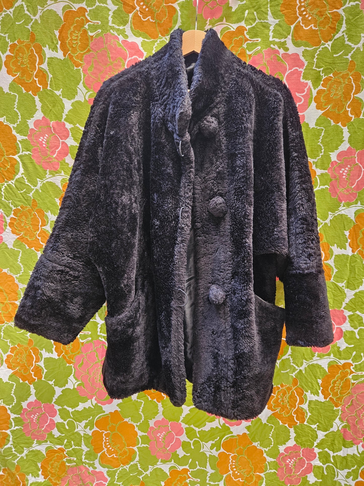 Manteau fausse fourrure
