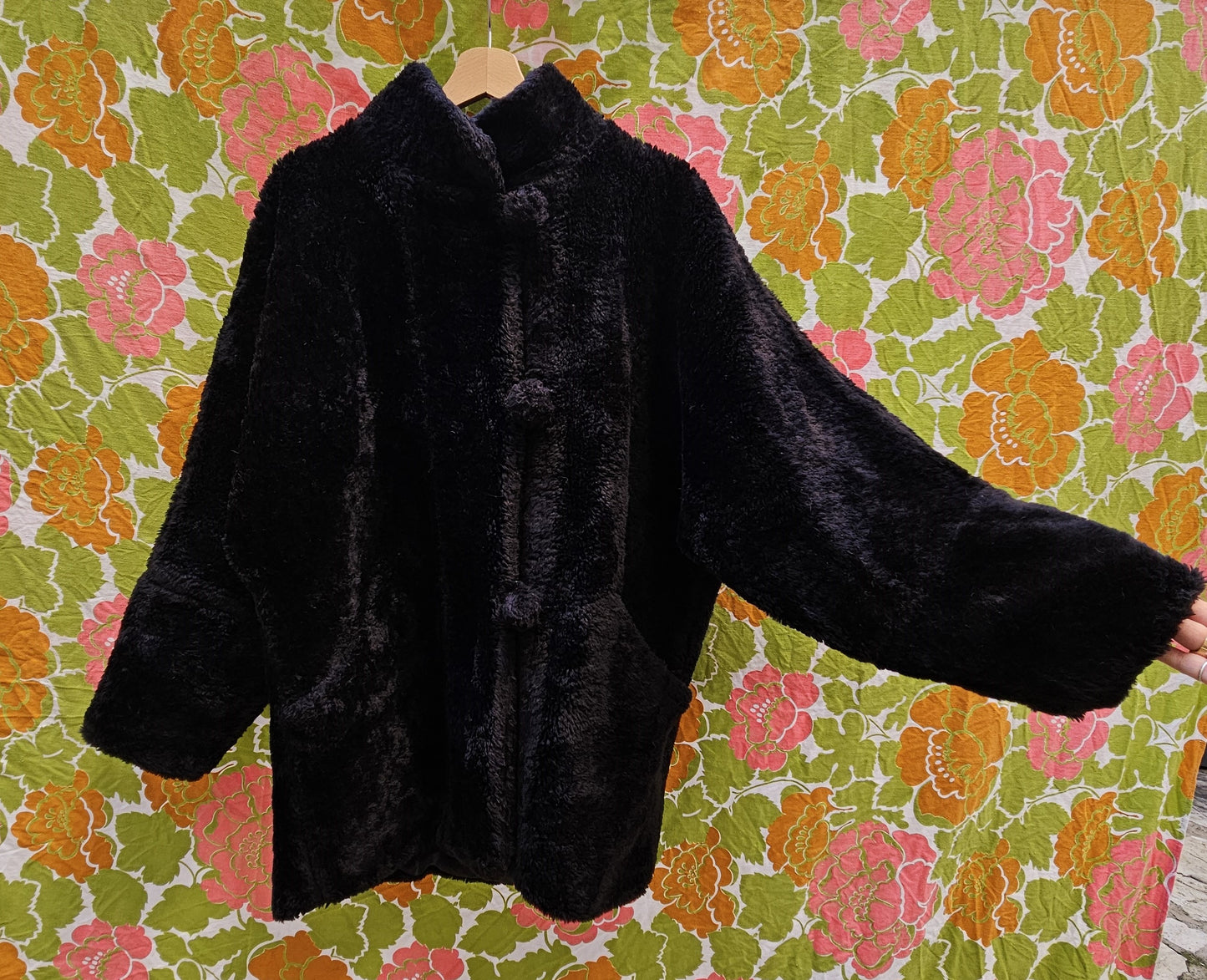 Manteau fausse fourrure