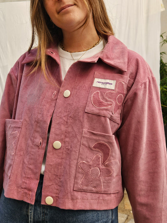 Veste velours côtelé