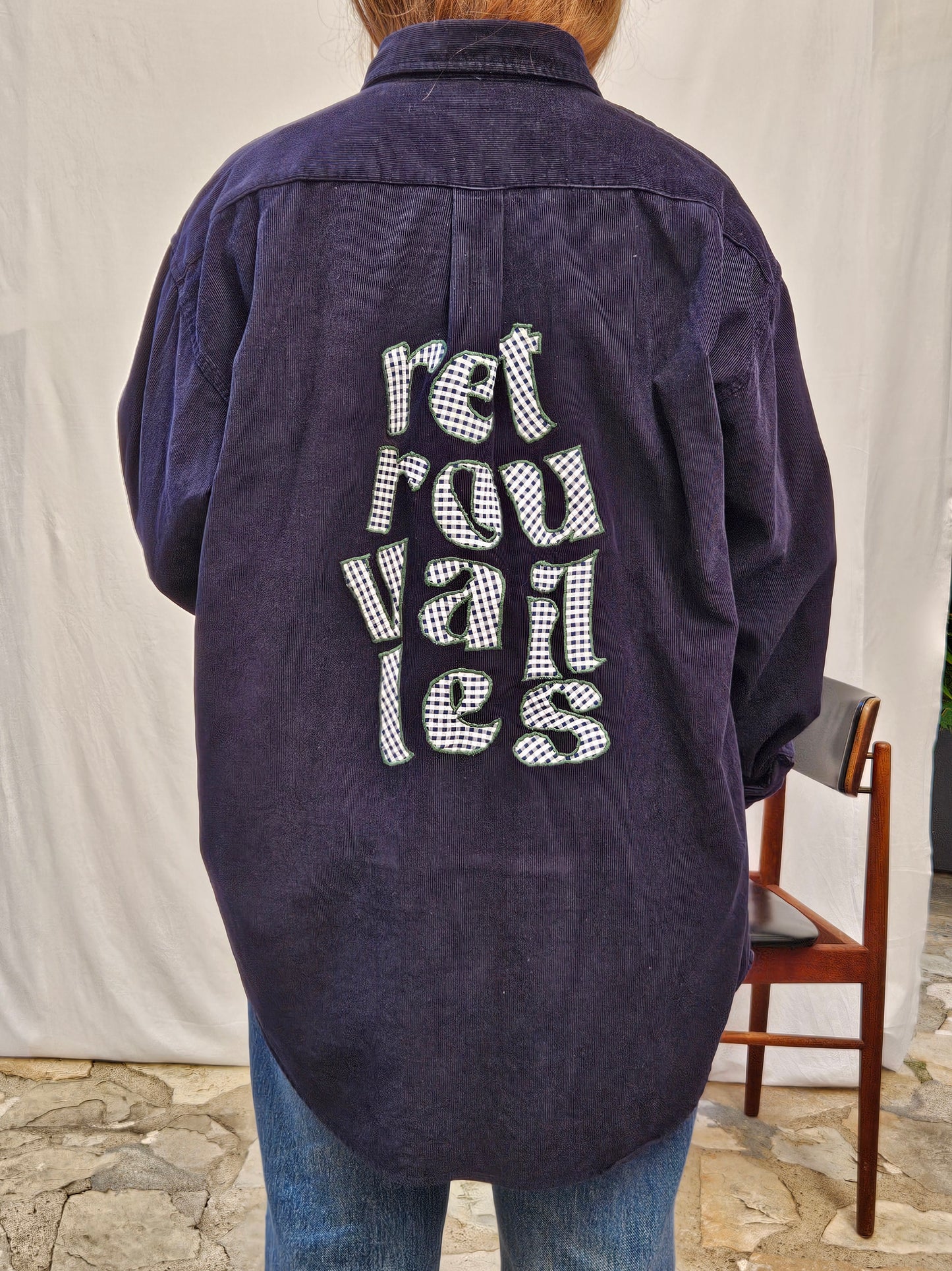 Chemise velours côtelé