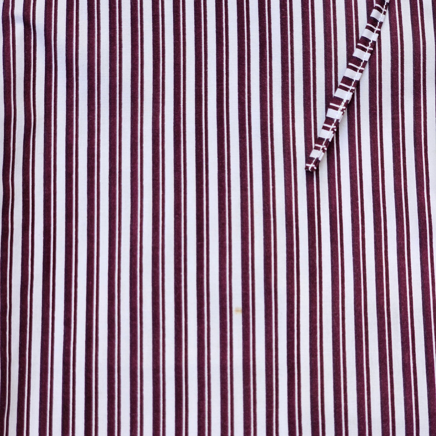 Blouse rayée dos nu