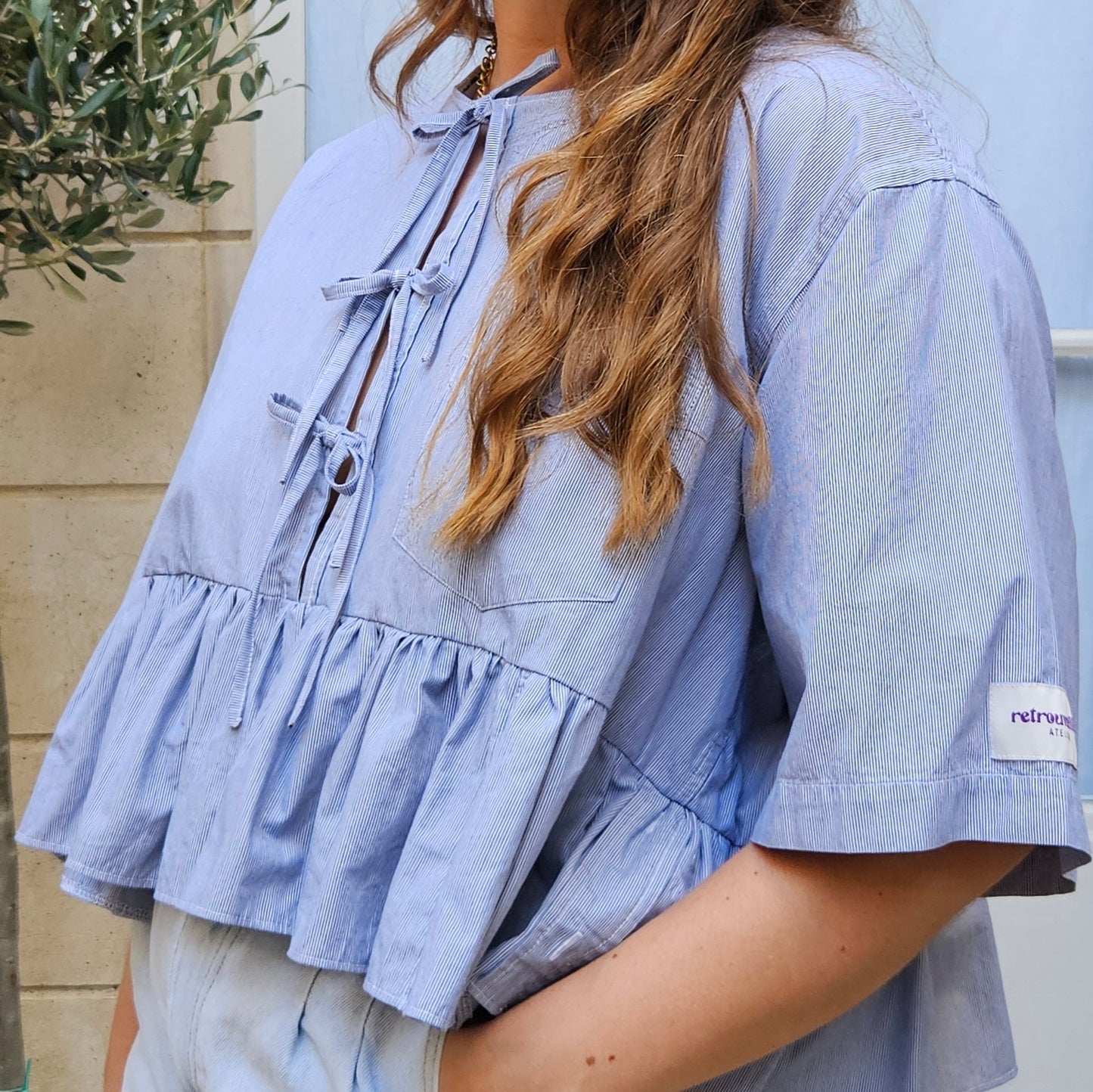 Blouse rayée
