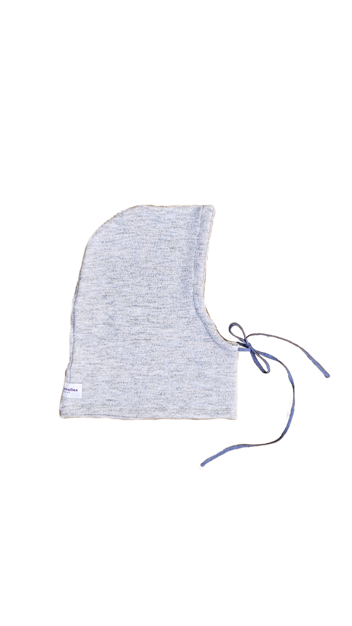 Cagoule gris clair - cordon bleu