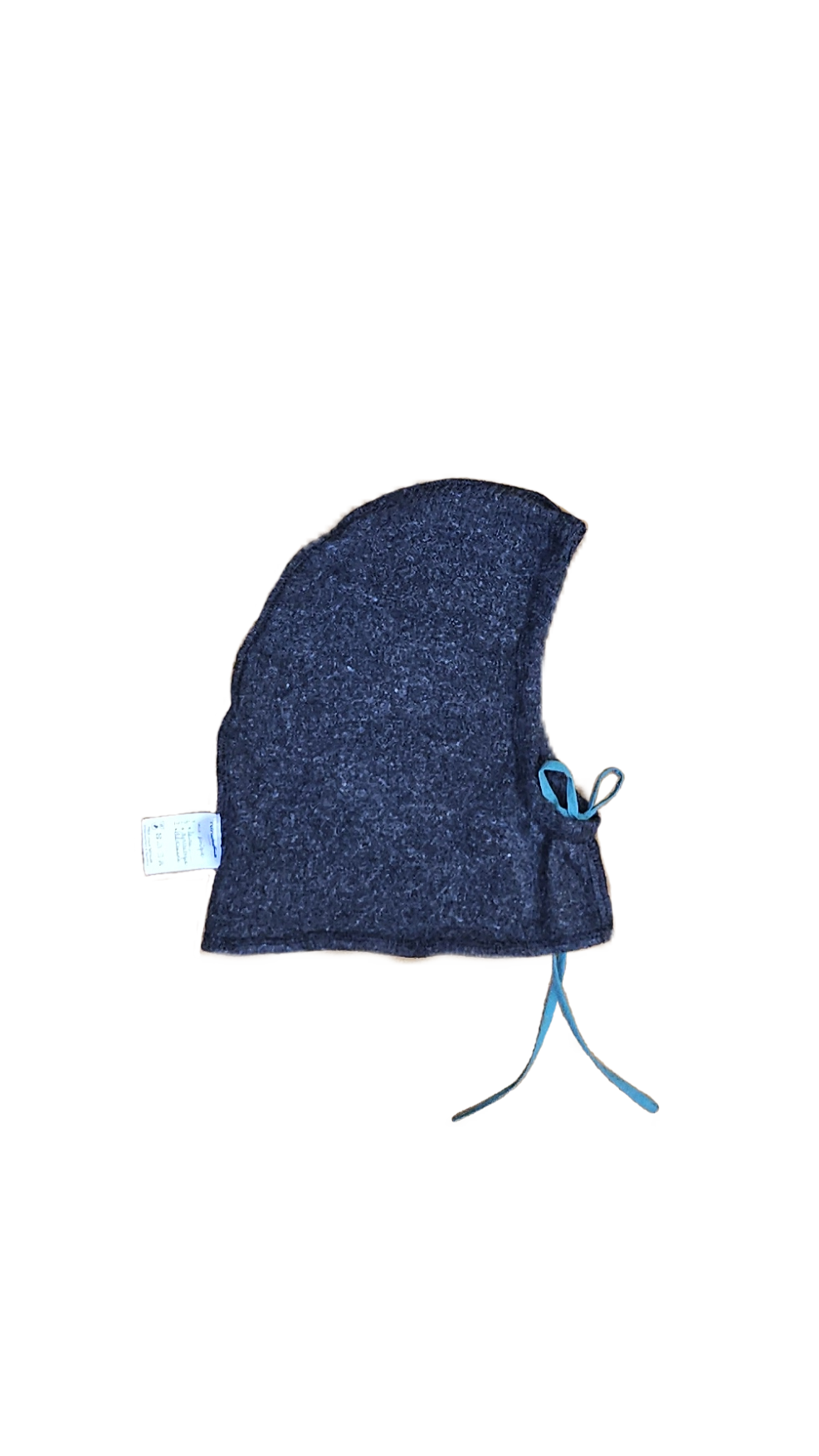 Cagoule gris foncé - cordon vert