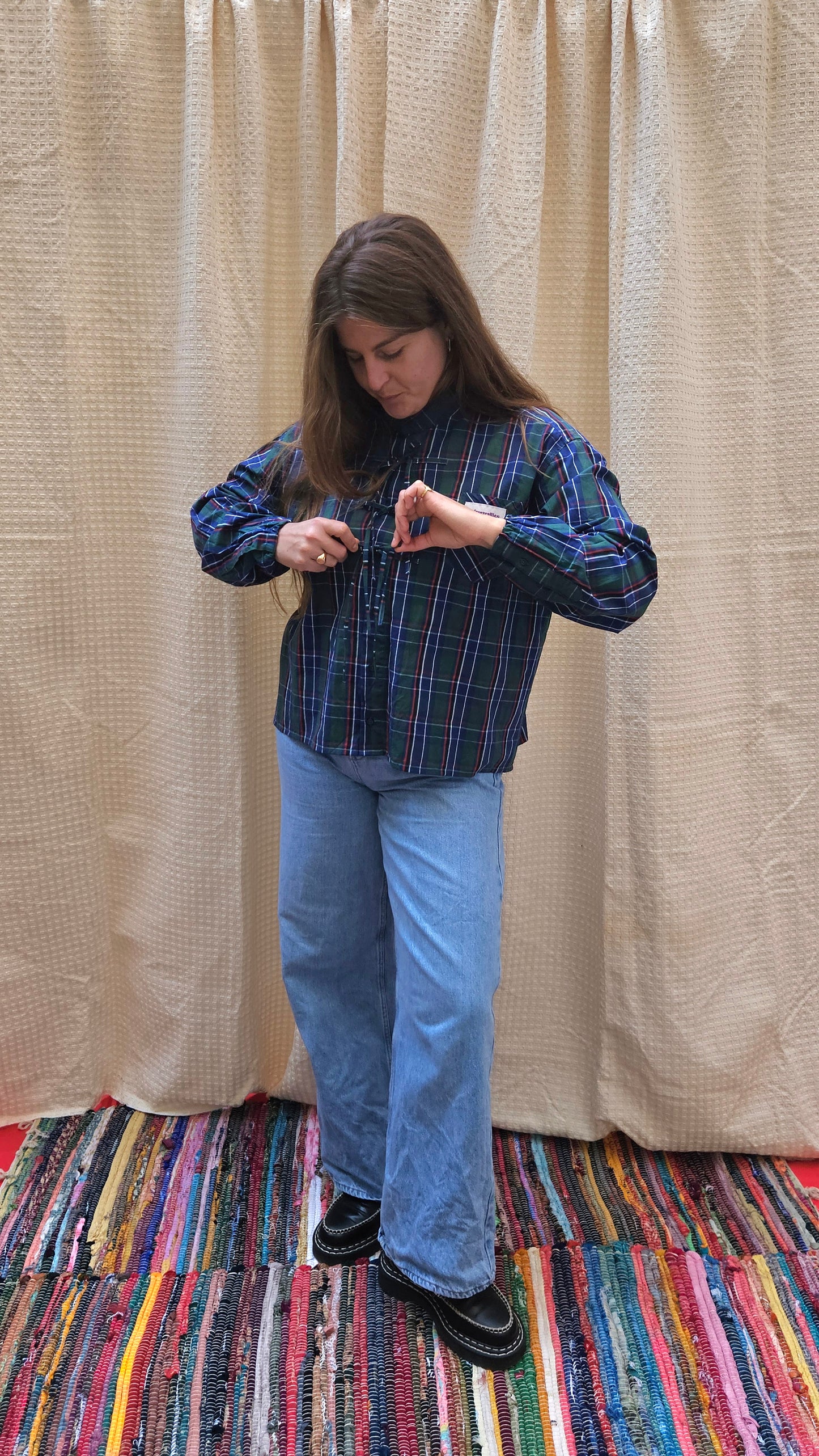 Chemise noeuds et fronces