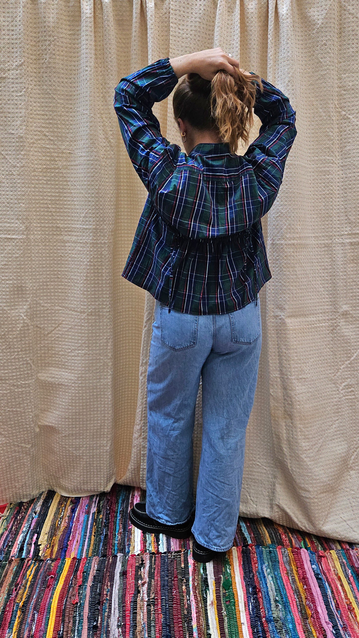 Chemise noeuds et fronces