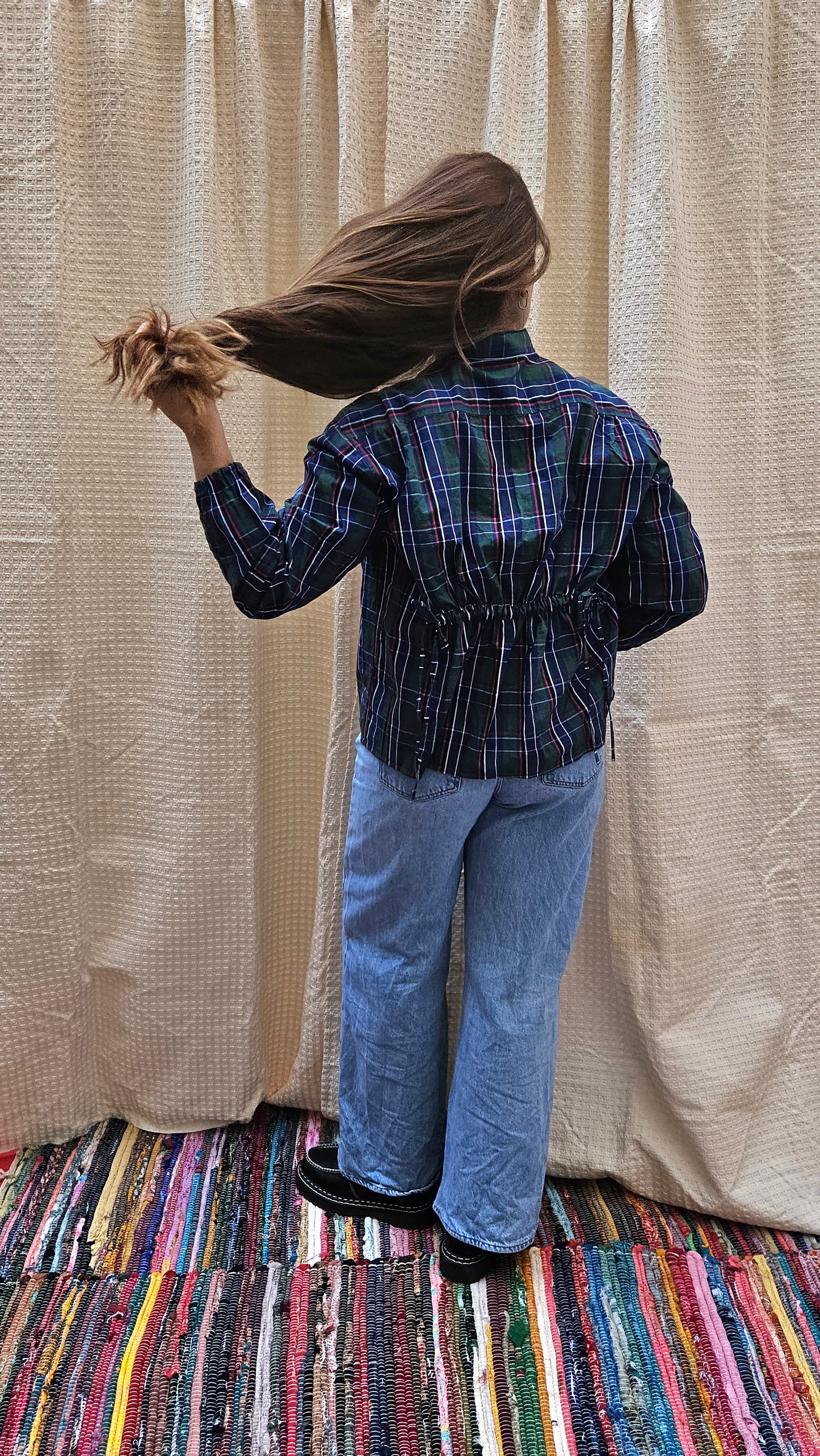 Chemise noeuds et fronces