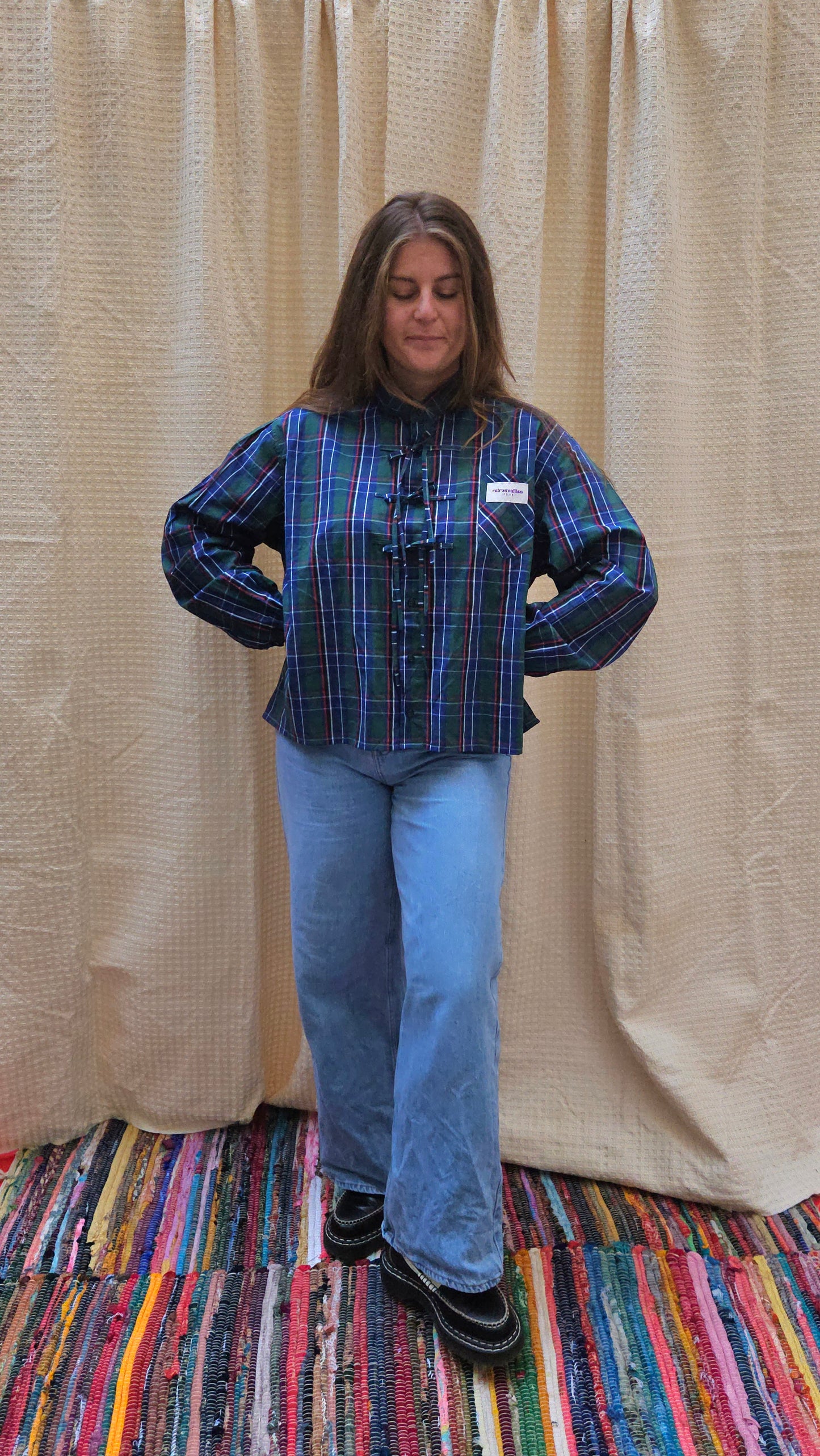 Chemise noeuds et fronces