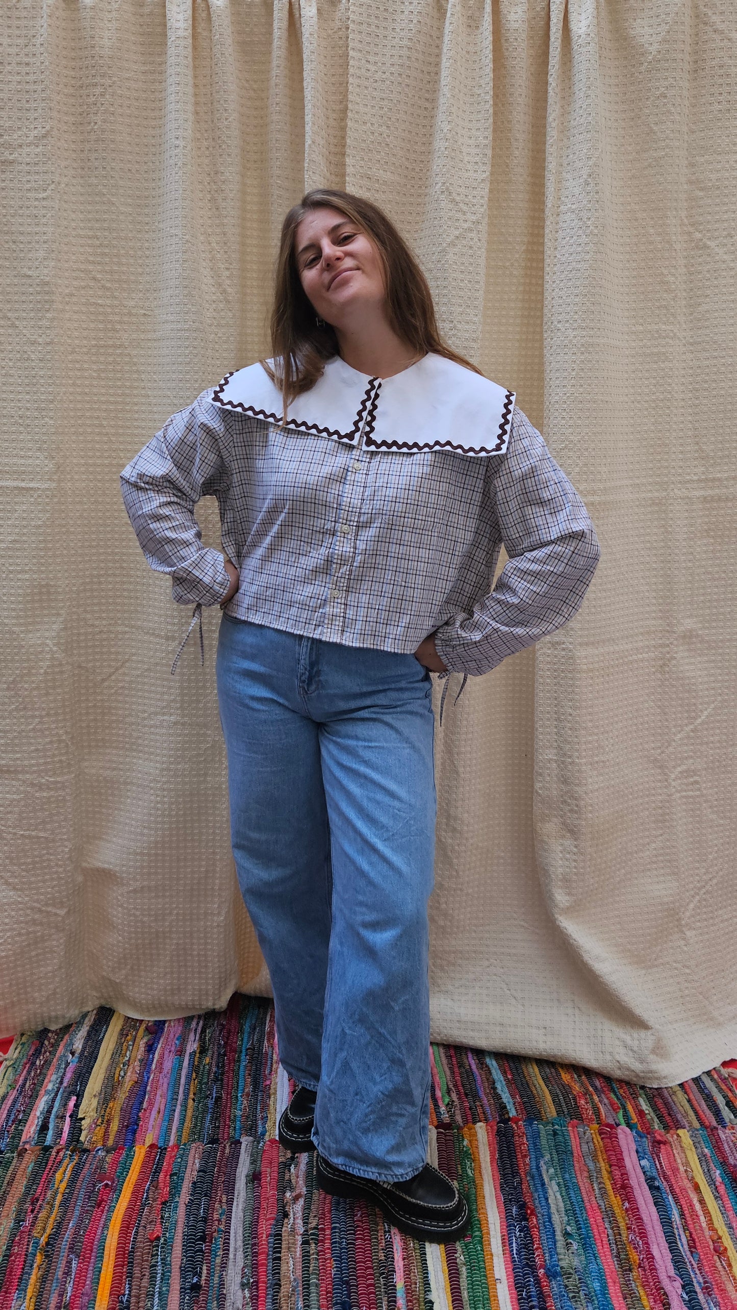 Chemise col marin XXL