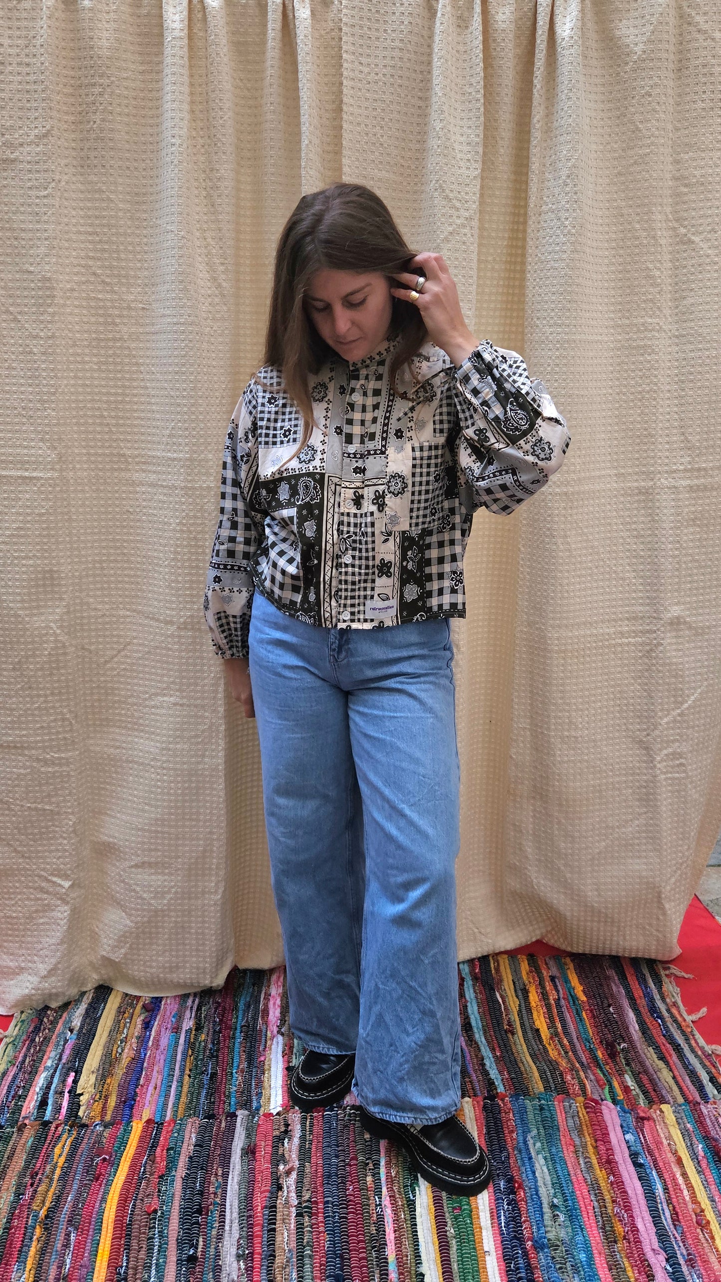 Chemise NafNaf manches larges