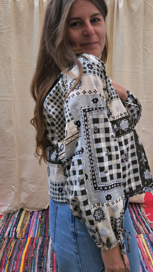 Chemise NafNaf manches larges