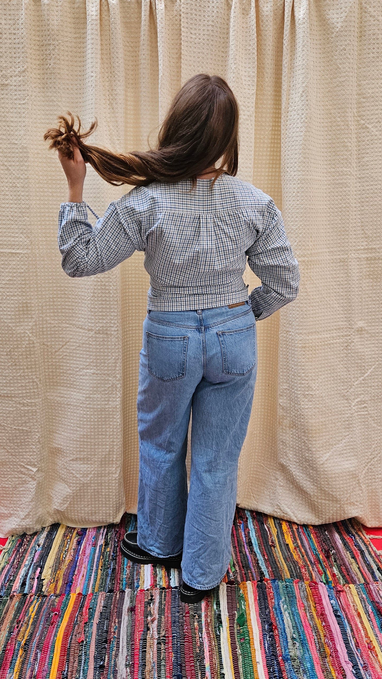 Chemise "corset" à nouer