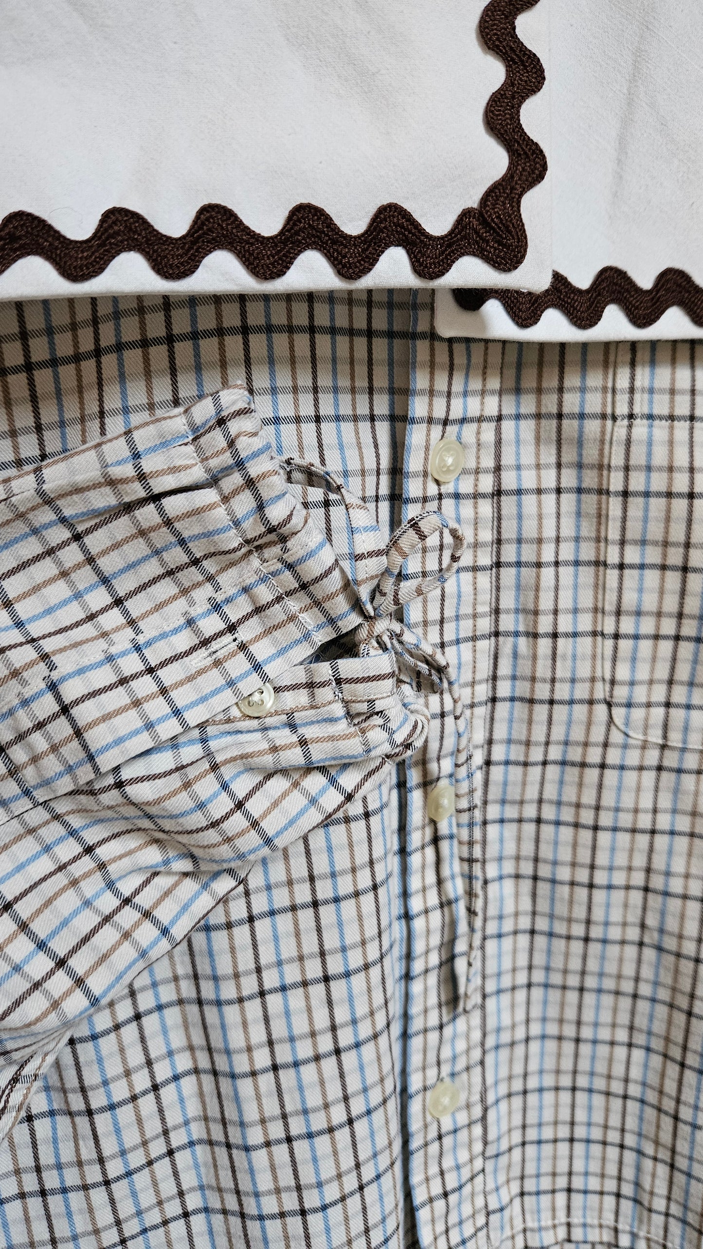 Chemise col marin XXL