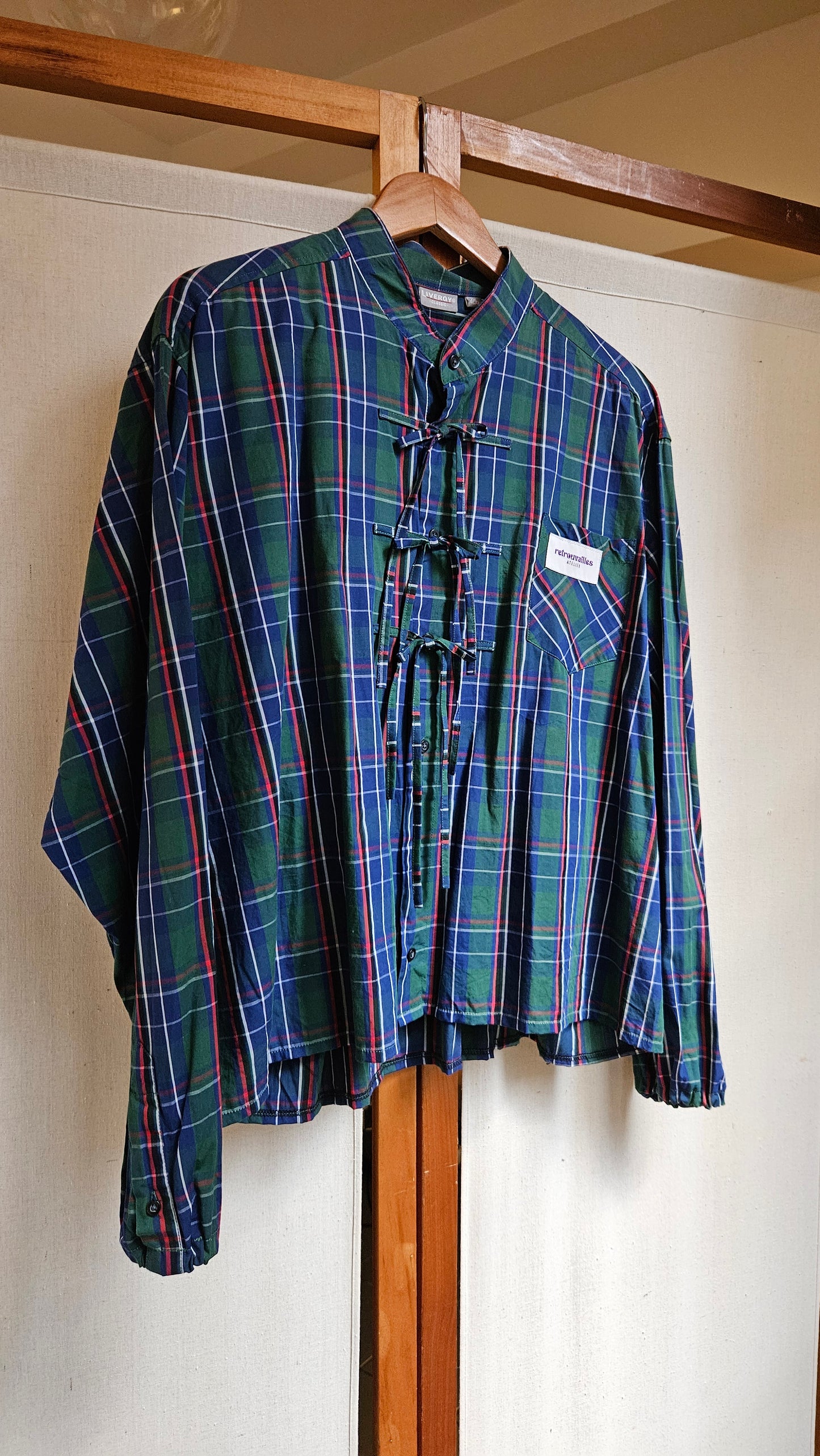 Chemise noeuds et fronces