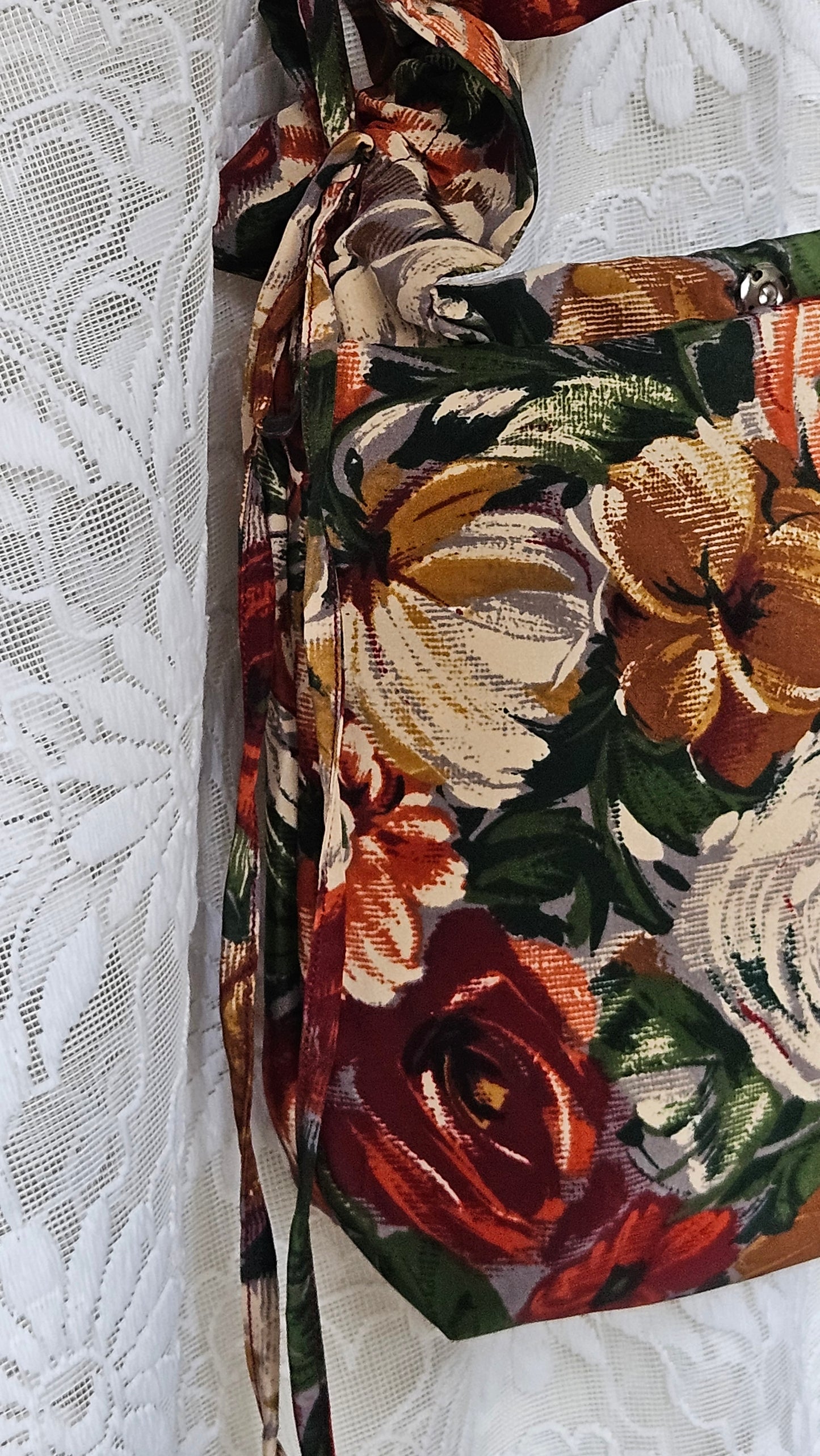 Sac 1 anse réglable imprimé floral