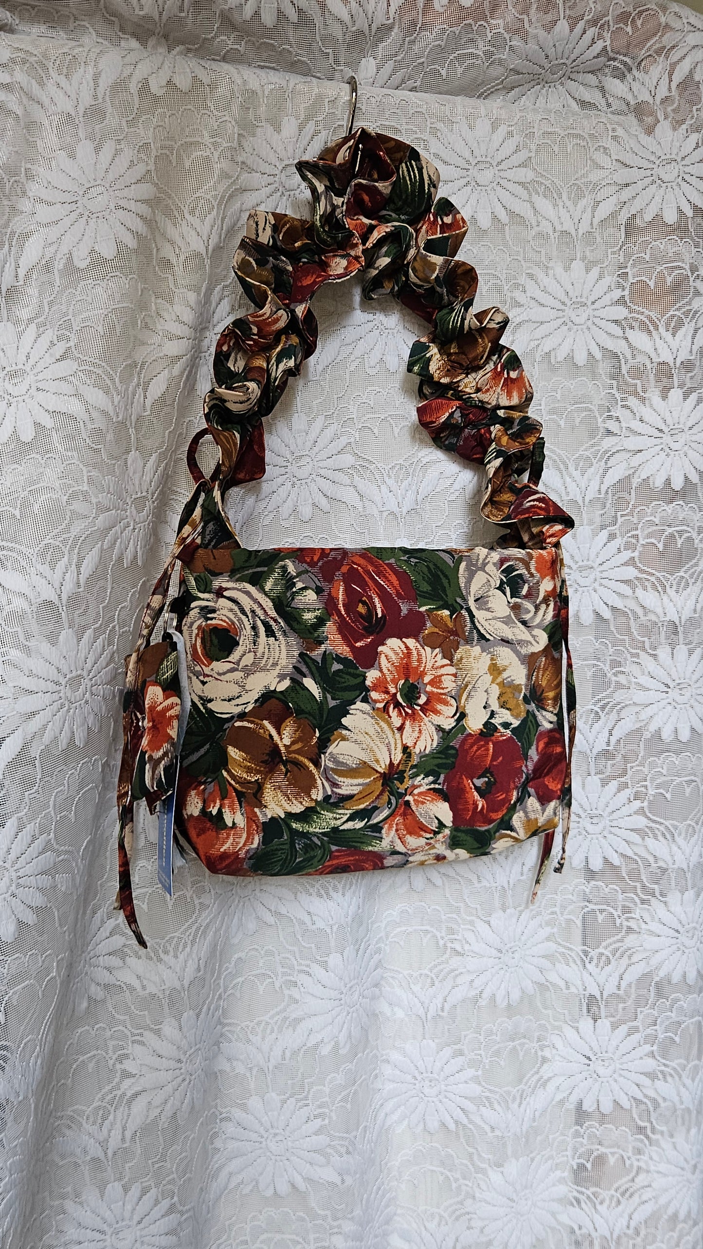 Sac 1 anse réglable imprimé floral