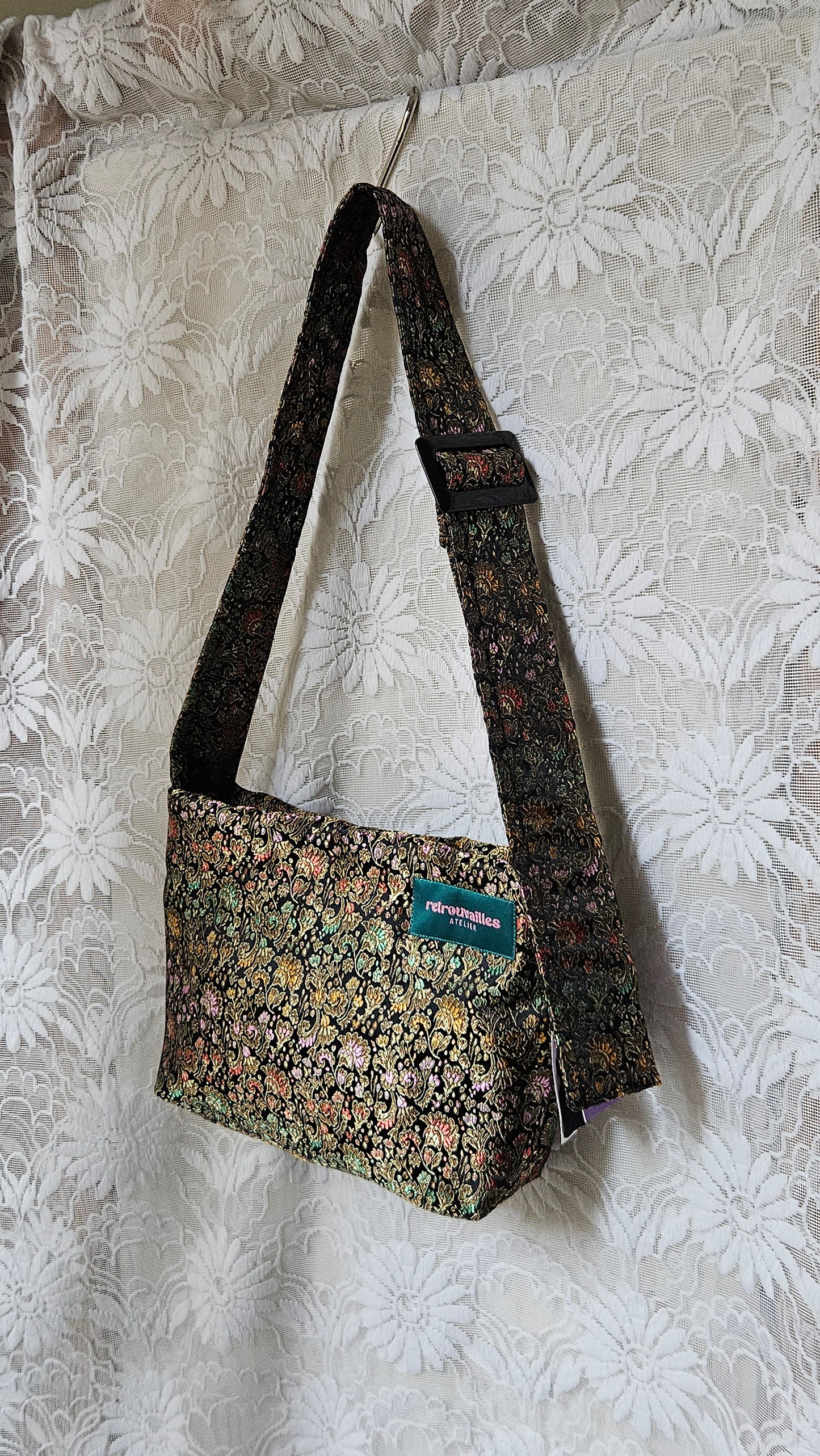 Sac 1 anse jacquard irisé