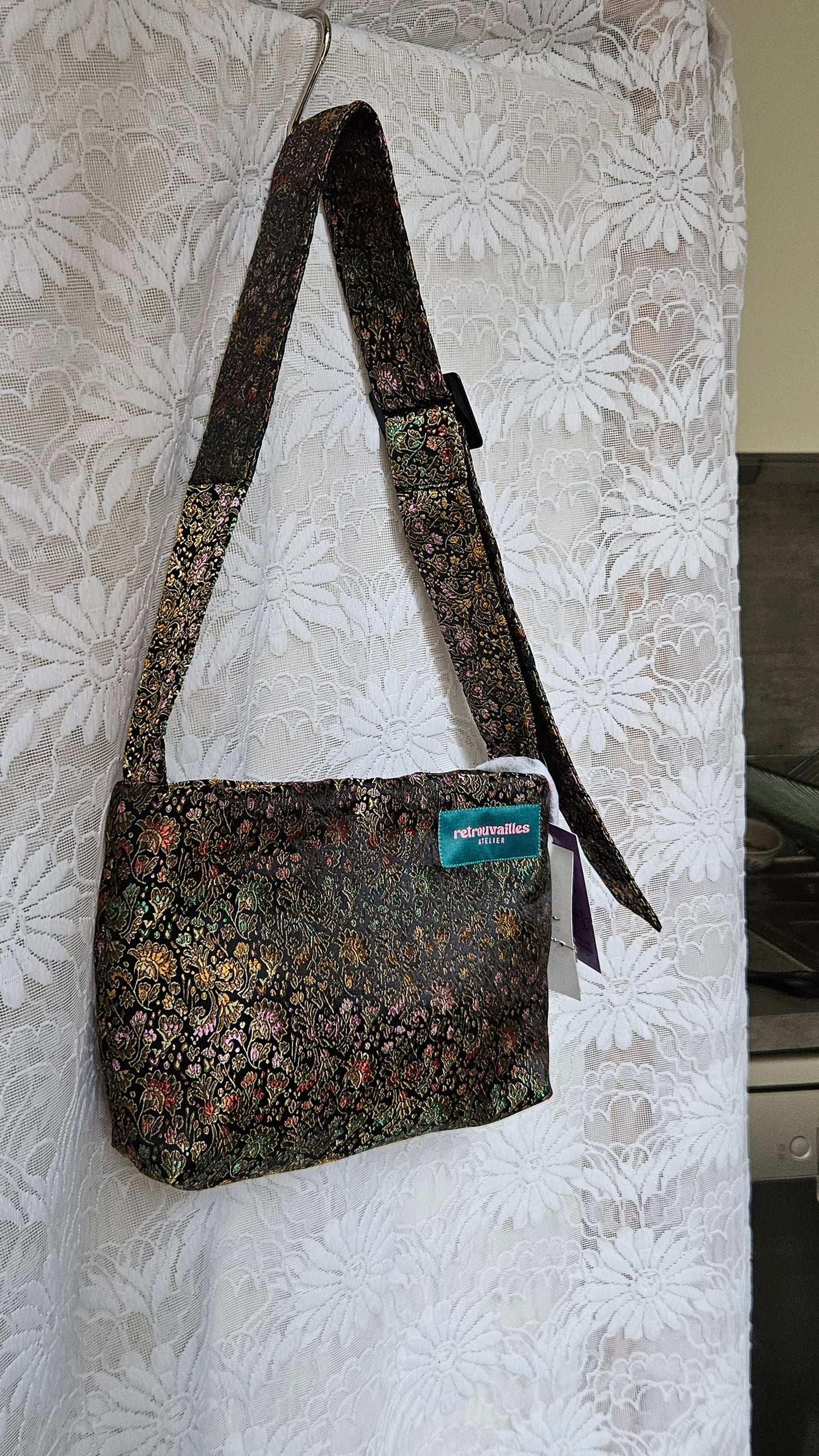 Sac 1 anse jacquard irisé