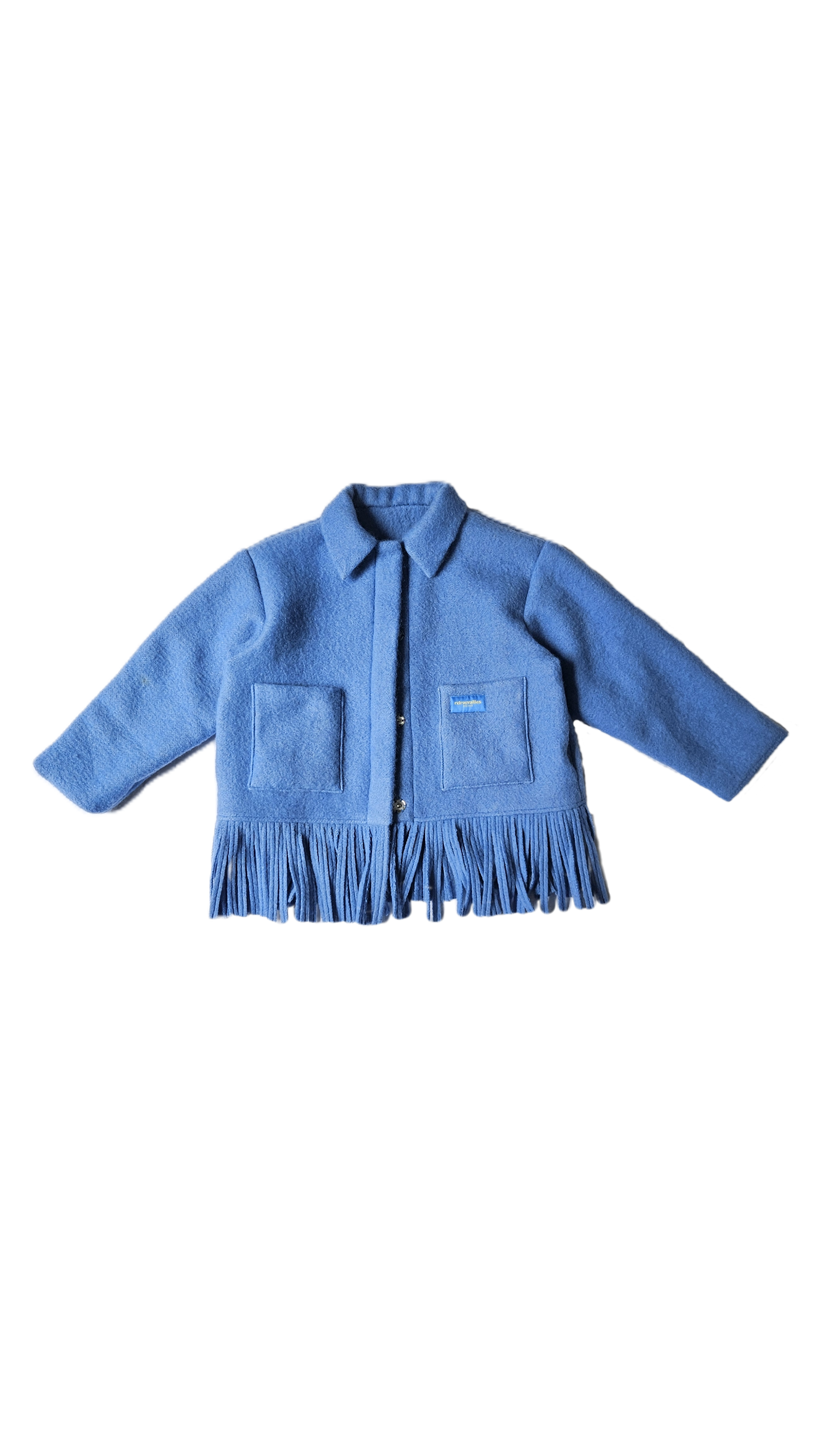 Veste couverture franges