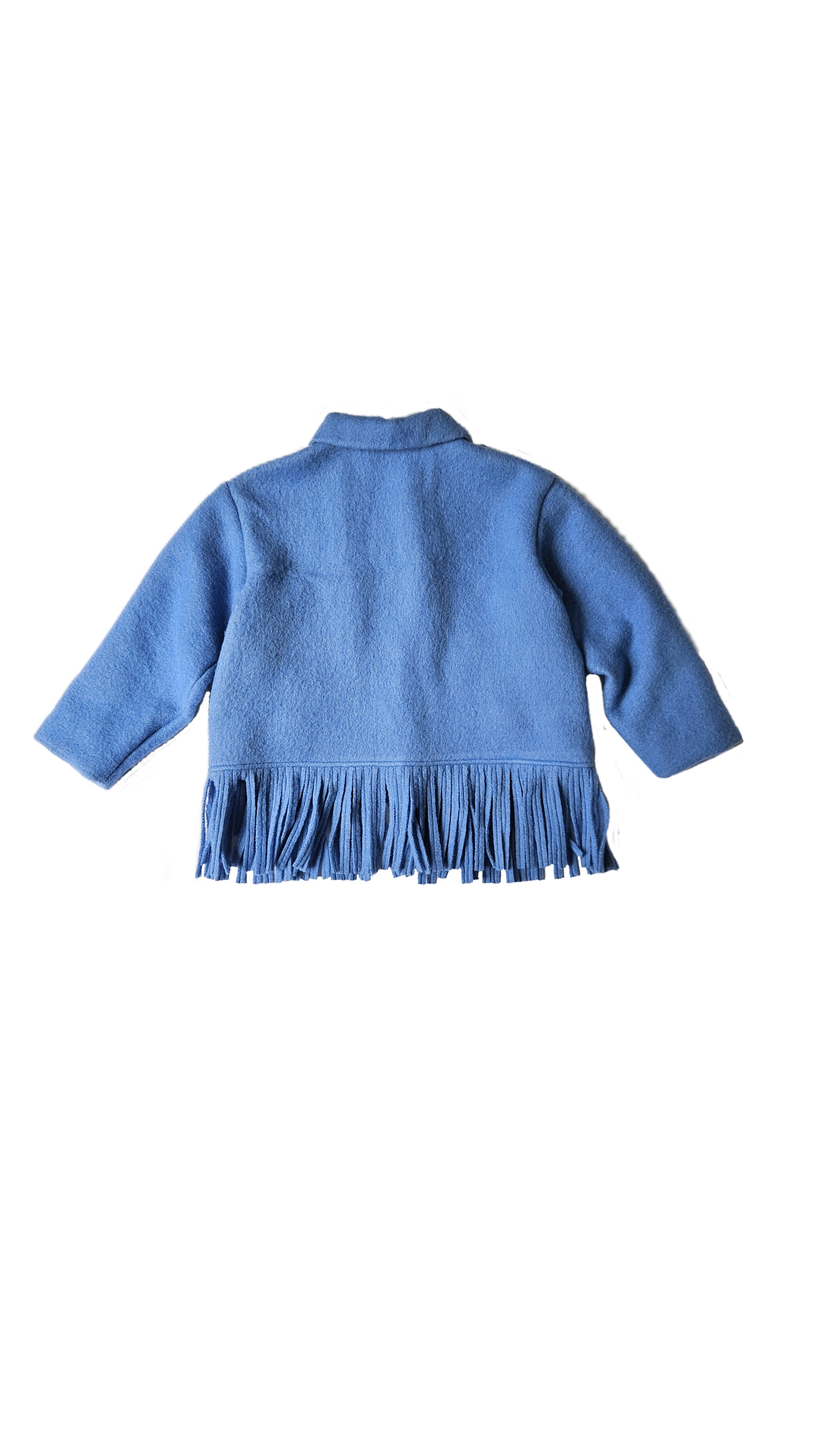 Veste couverture franges