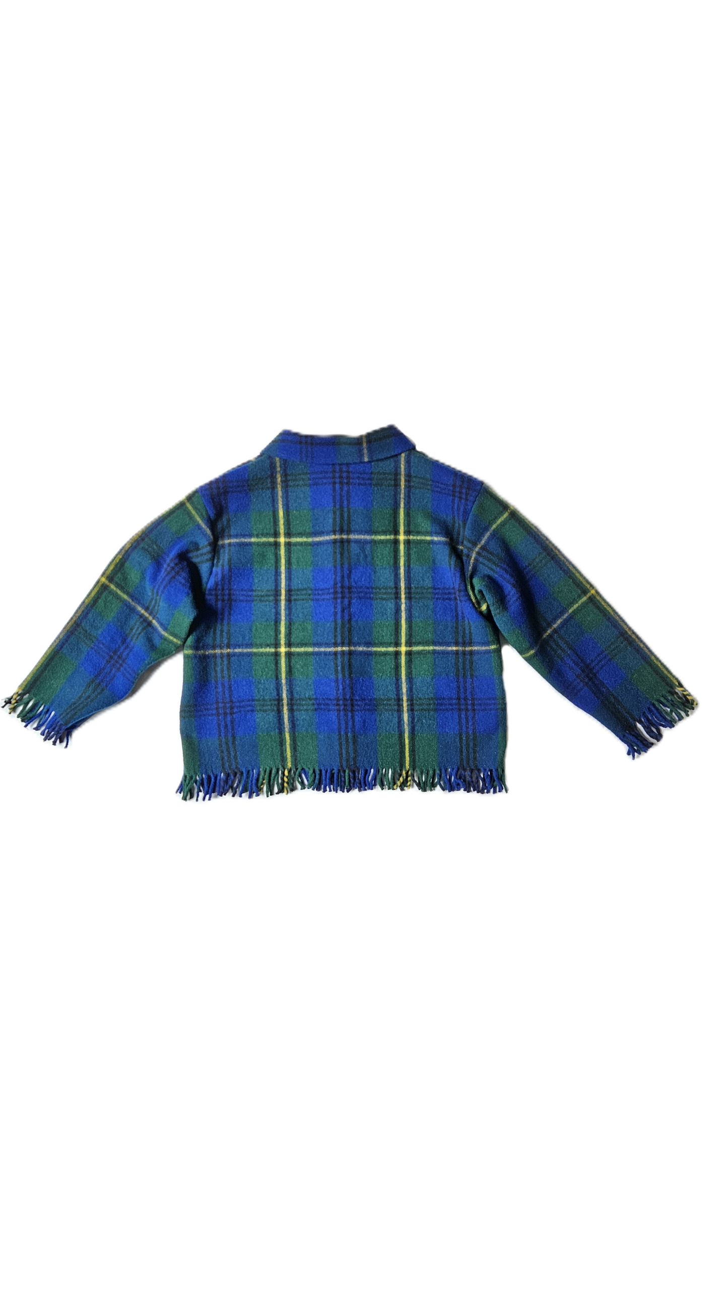 Veste couverture franges