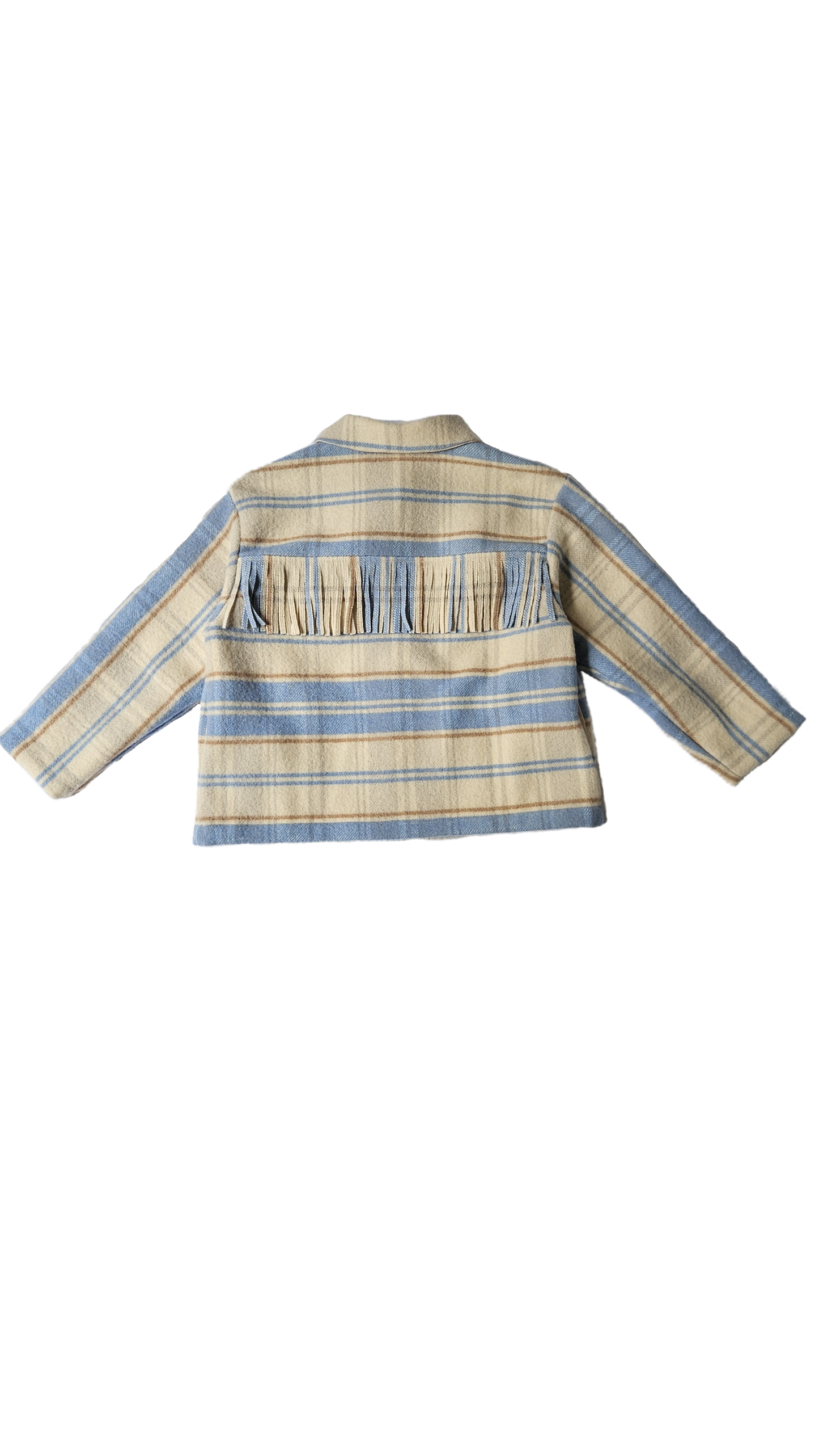 Veste couverture franges